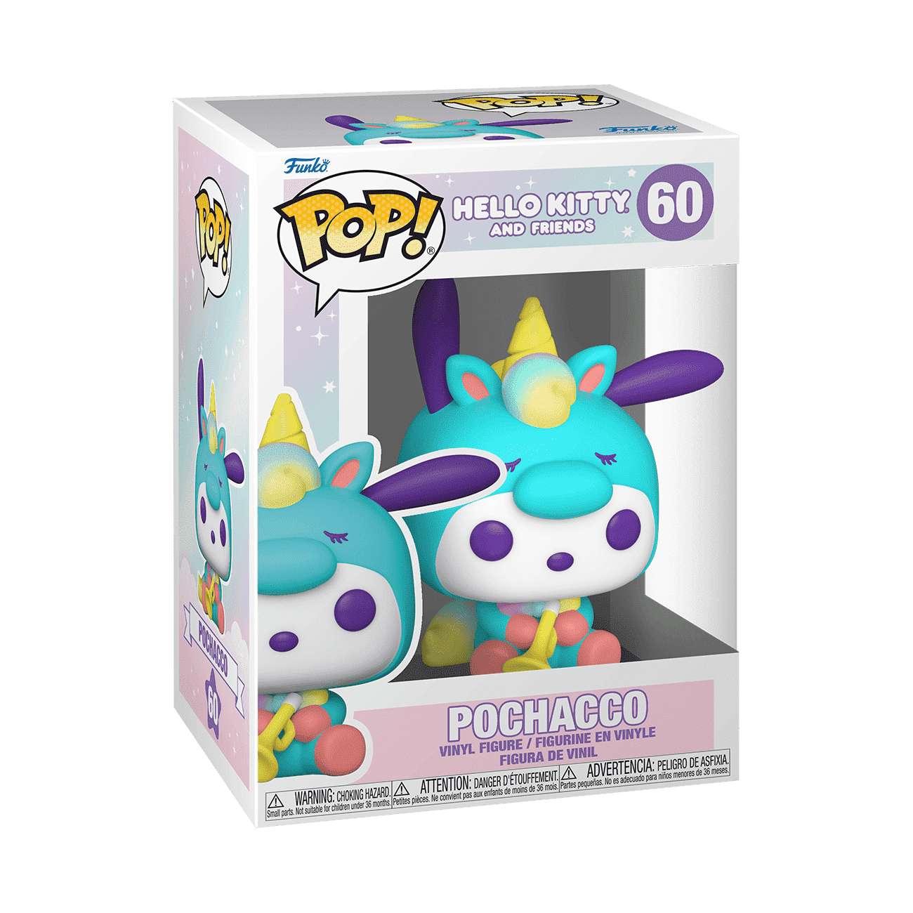Alternative view of Pop! Pochacco Unicorn