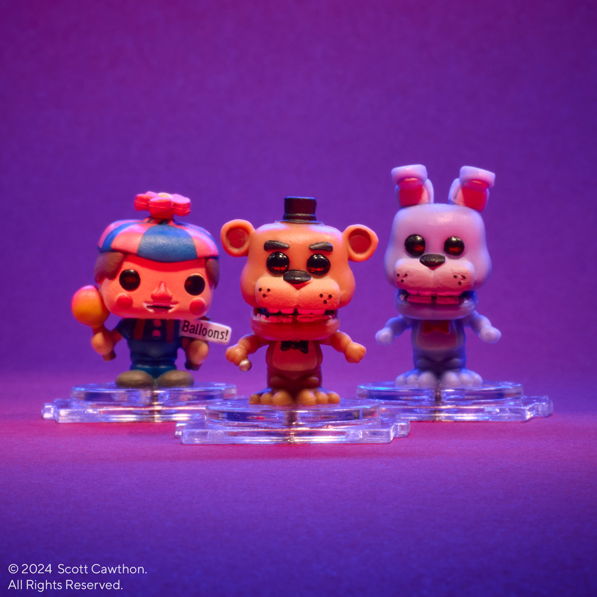 Alternative view of Bitty Pop! Five Nights at Freddy's 4-Pack Series 3