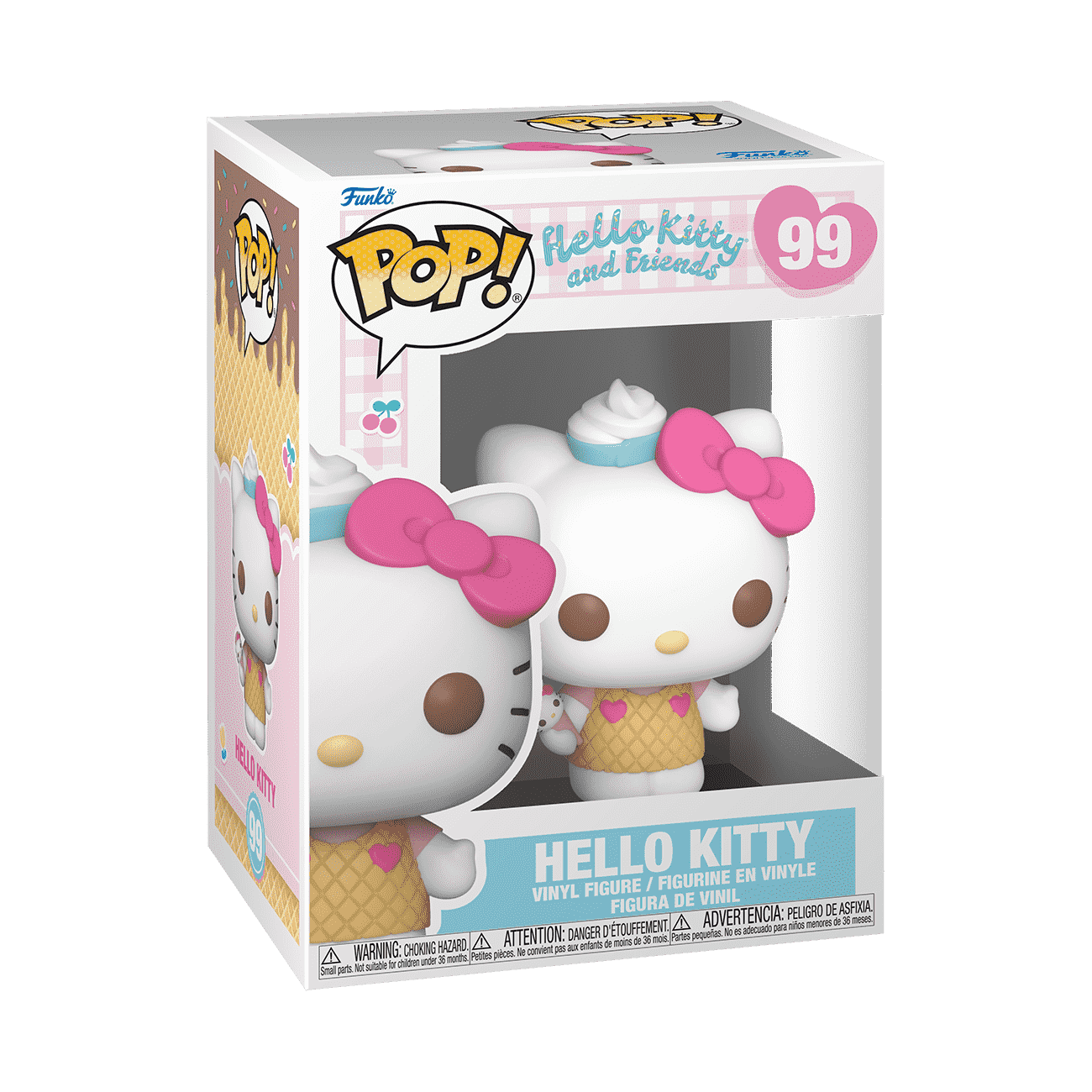 Alternative view of Pop! Hello Kitty with Ice Cream