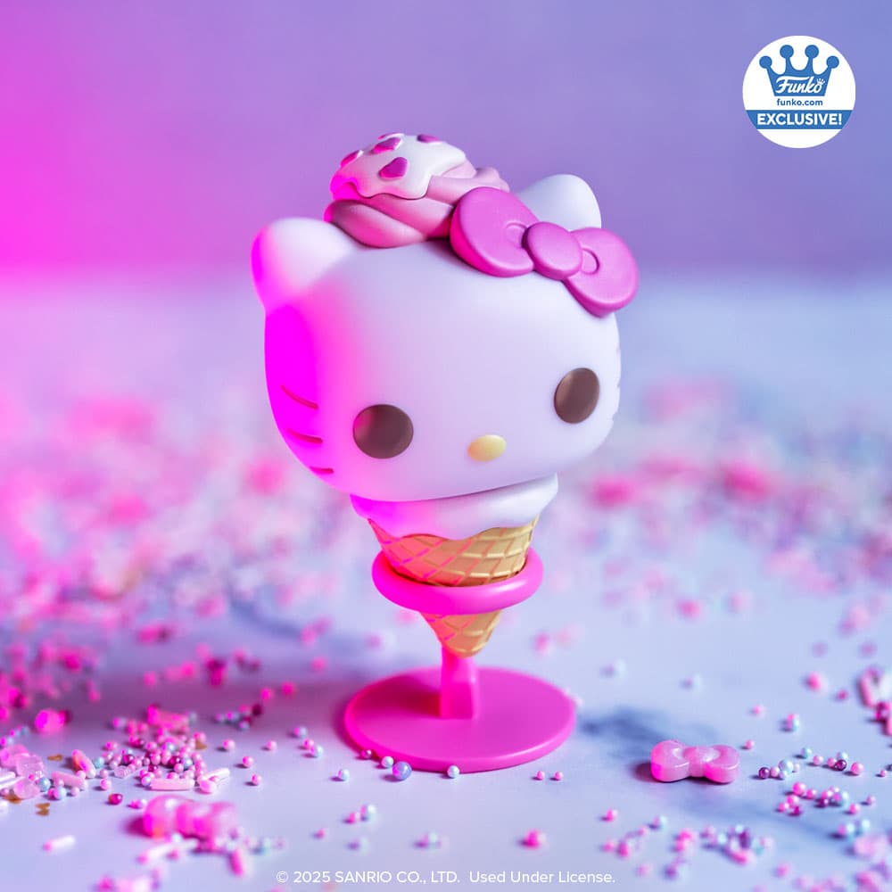 Alternative view of Pop! Hello Kitty as Ice Cream Cone