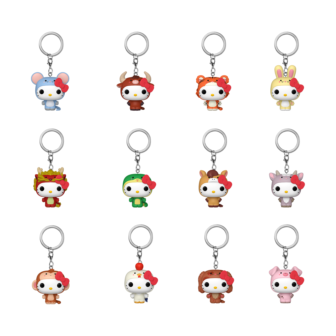 Alternative view of Mystery Pop! Keychain Hello Kitty & Friends