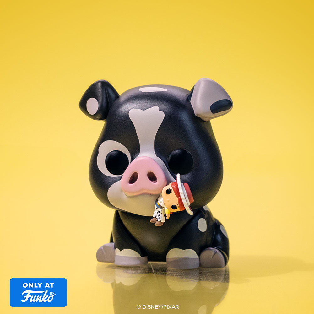 Pop! Blaze's Pet Pig with Jessie (Toy Story 5) - Image 3