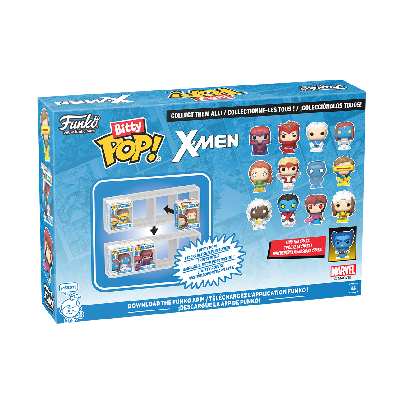 Alternative view of Bitty Pop! X-Men 4-Pack Series 2
