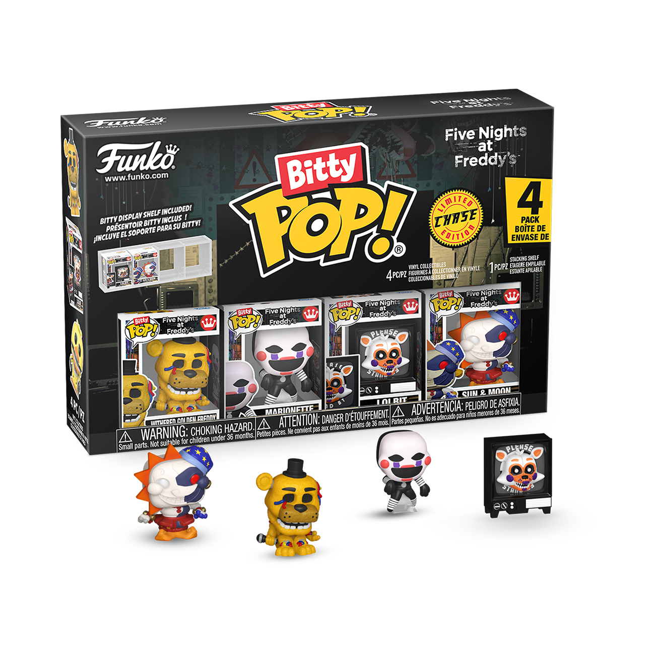 Bitty Pop! Five Nights at Freddy's 4-Pack Series 5