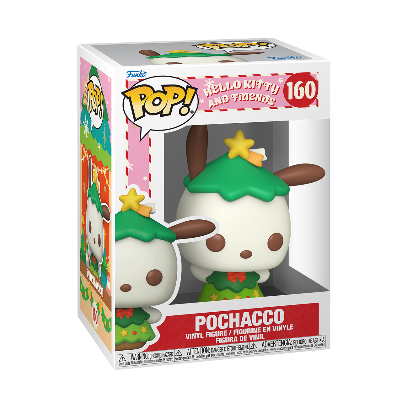 Alternative view of Pop! Pochacco (Festive)