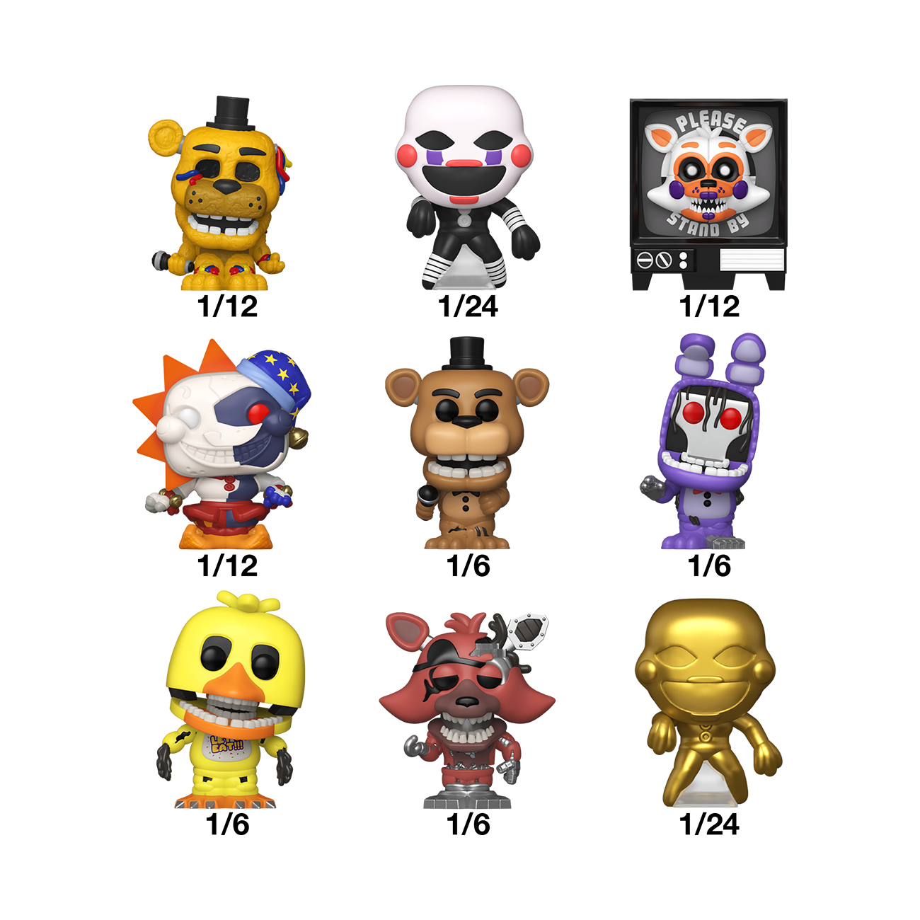 Alternative view of Mystery Bitty Pop! Five Nights at Freddy's (Series 2)