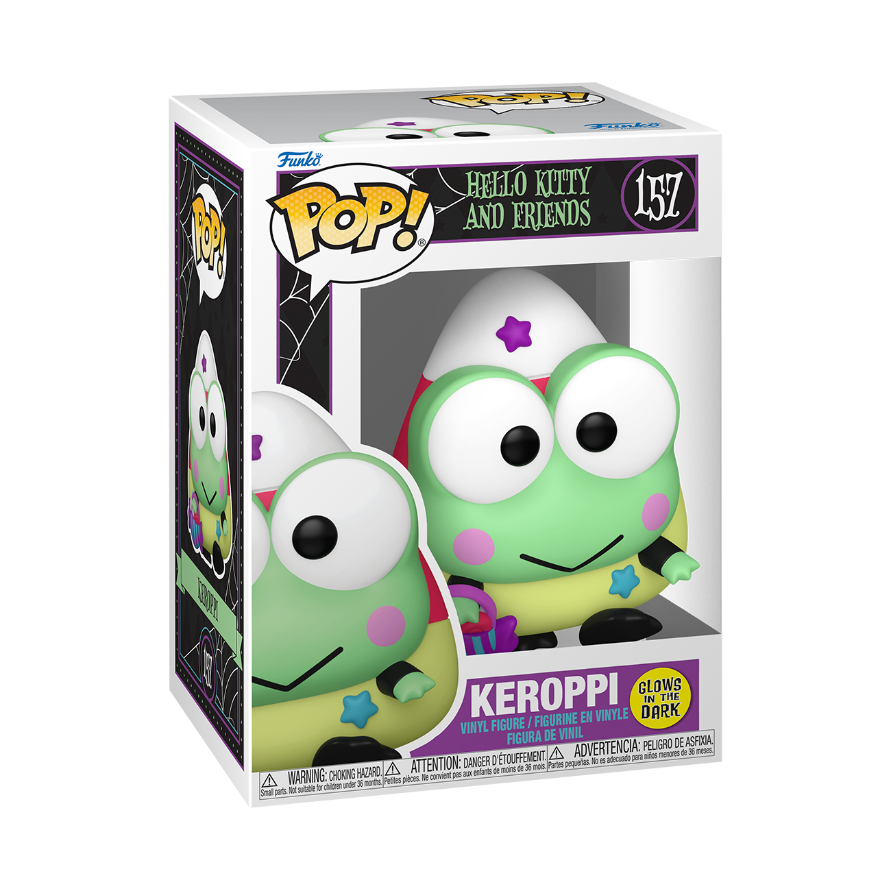 Alternative view of Pop! Keroppi Spooky (Glow)