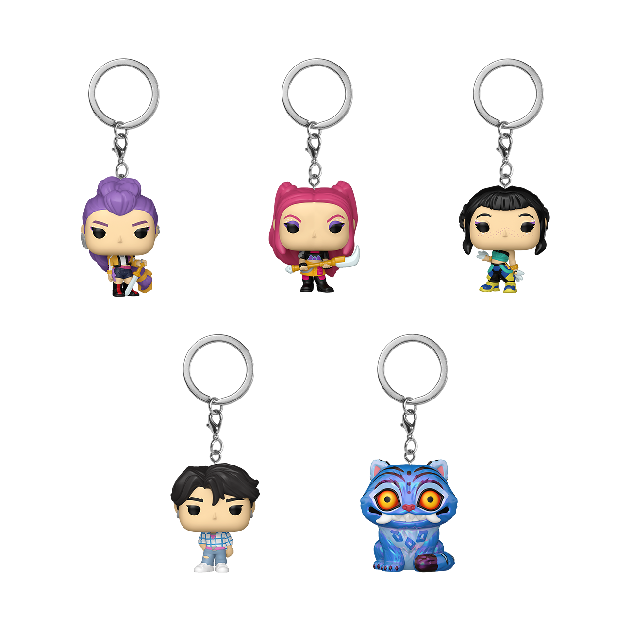 Alternative view of Mystery Pop! Keychain KPop Demon Hunters
