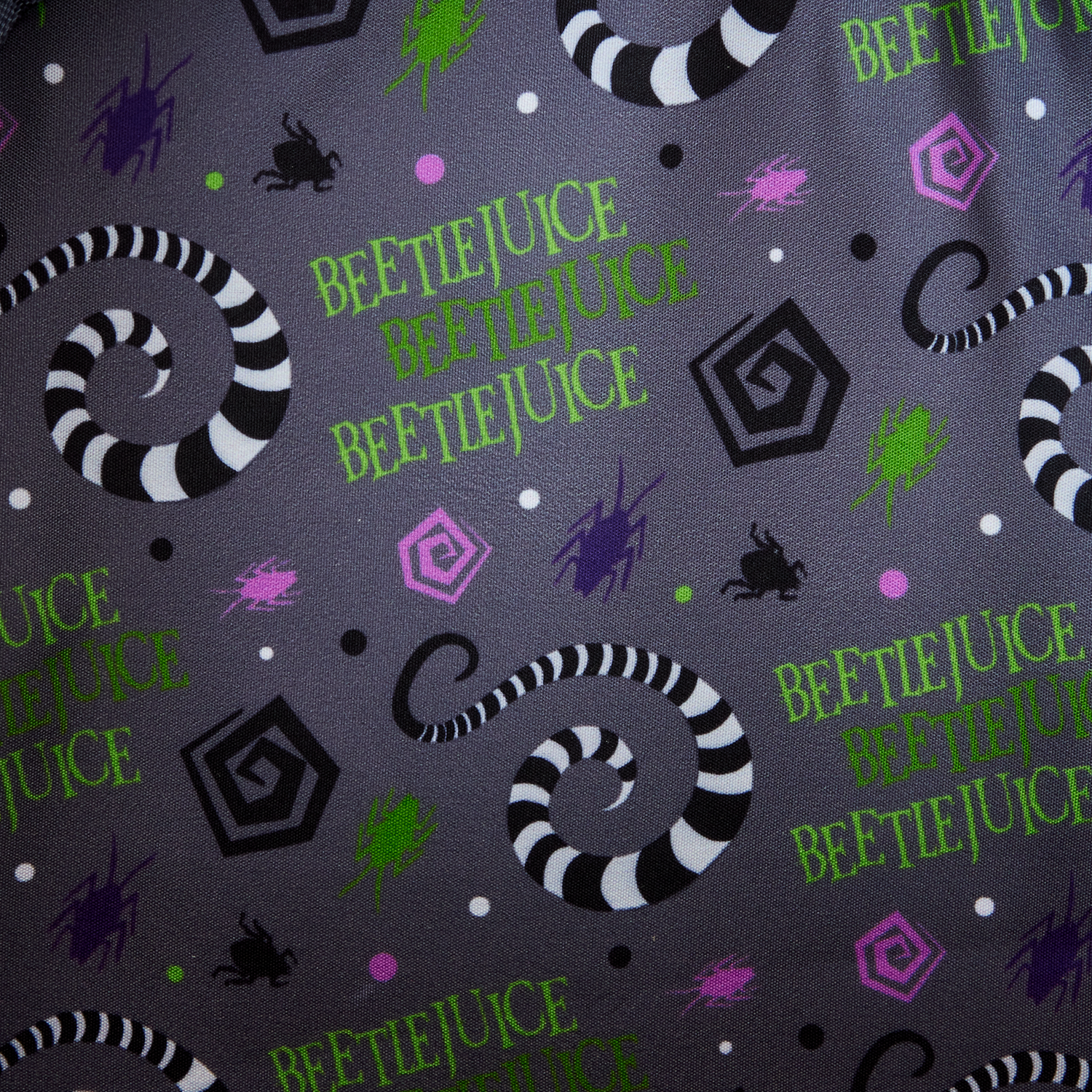 Beetlejuice Carousel Hat Light Up Cosplay Mini Backpack - Image 8