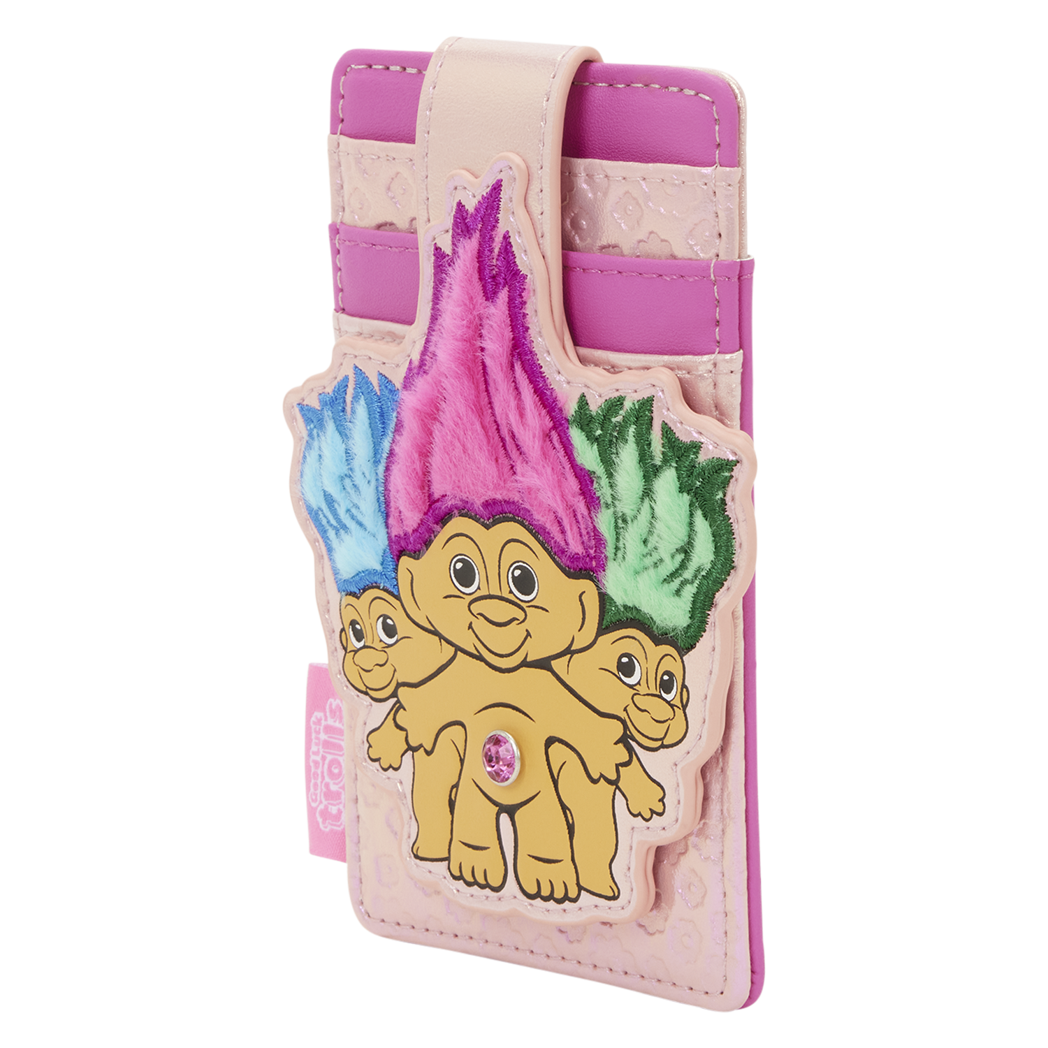 Classic Good Luck Trolls Exclusive Iridescent Card Holder - Image 4