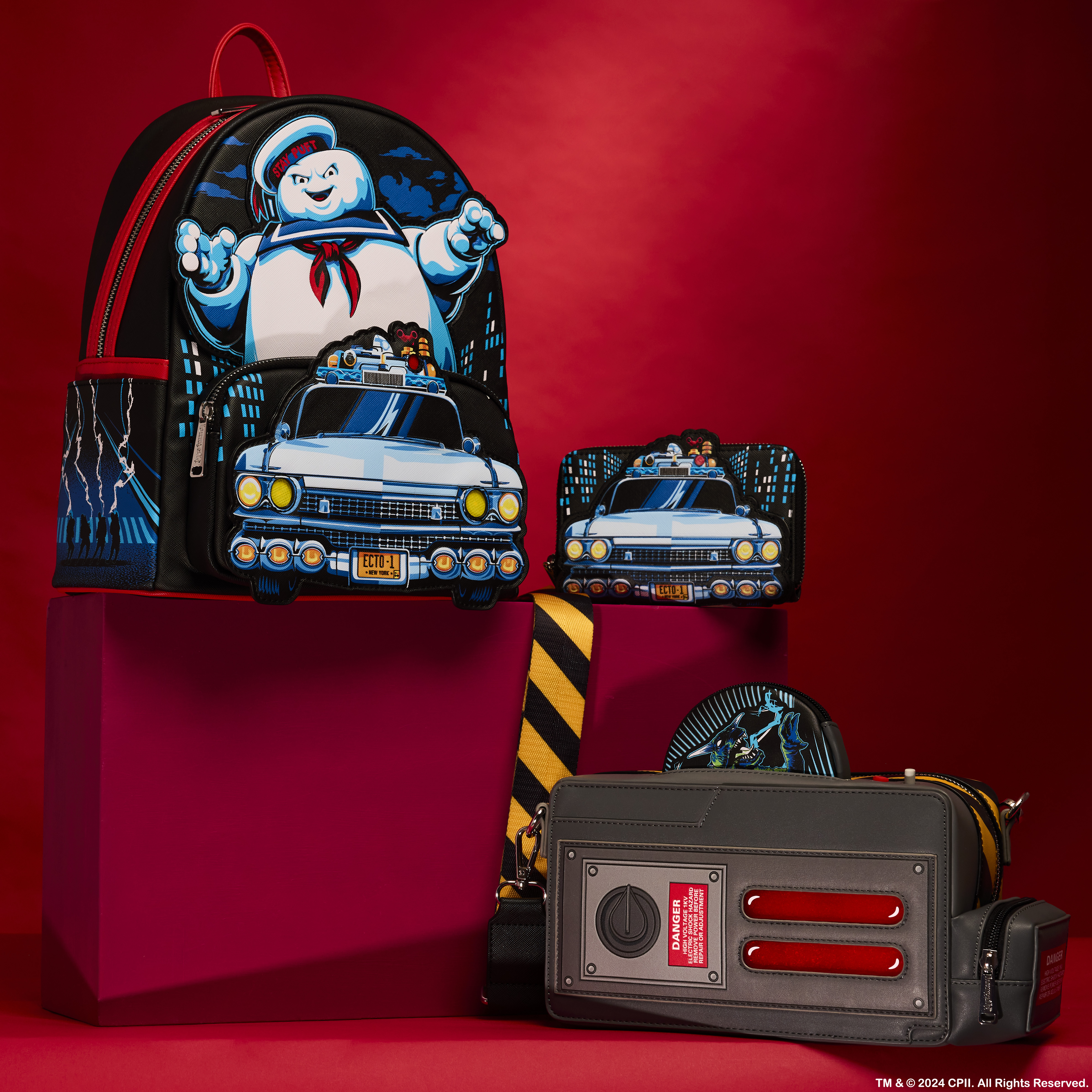 Ghostbusters Stay Puft Ecto-1 Light Up Mini Backpack - Image 3