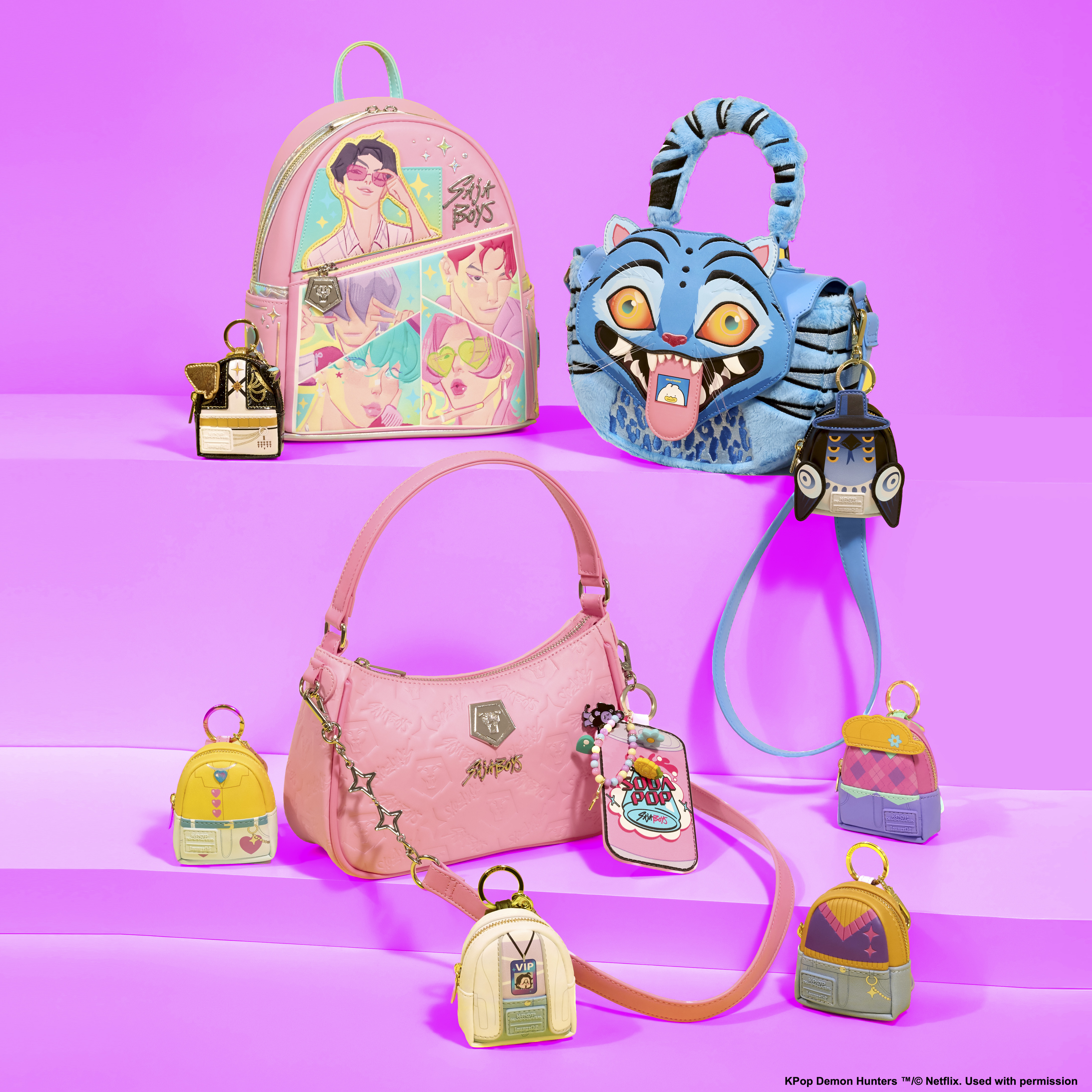 KPop Demon Hunters Exclusive Saja Boys Mini Backpack - Image 4