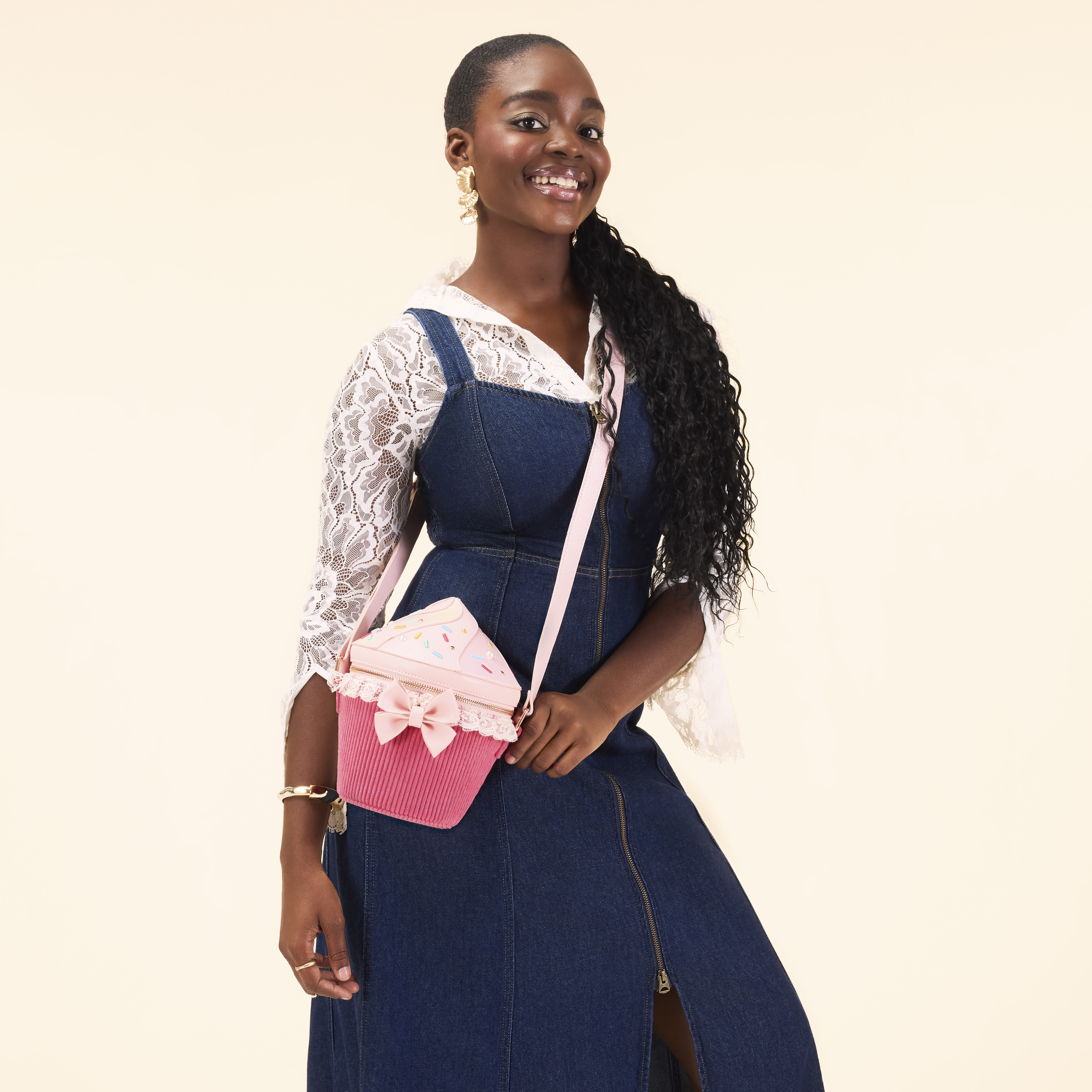 Alternative view of Loungefly Figural Cupcake Crossbody Bag