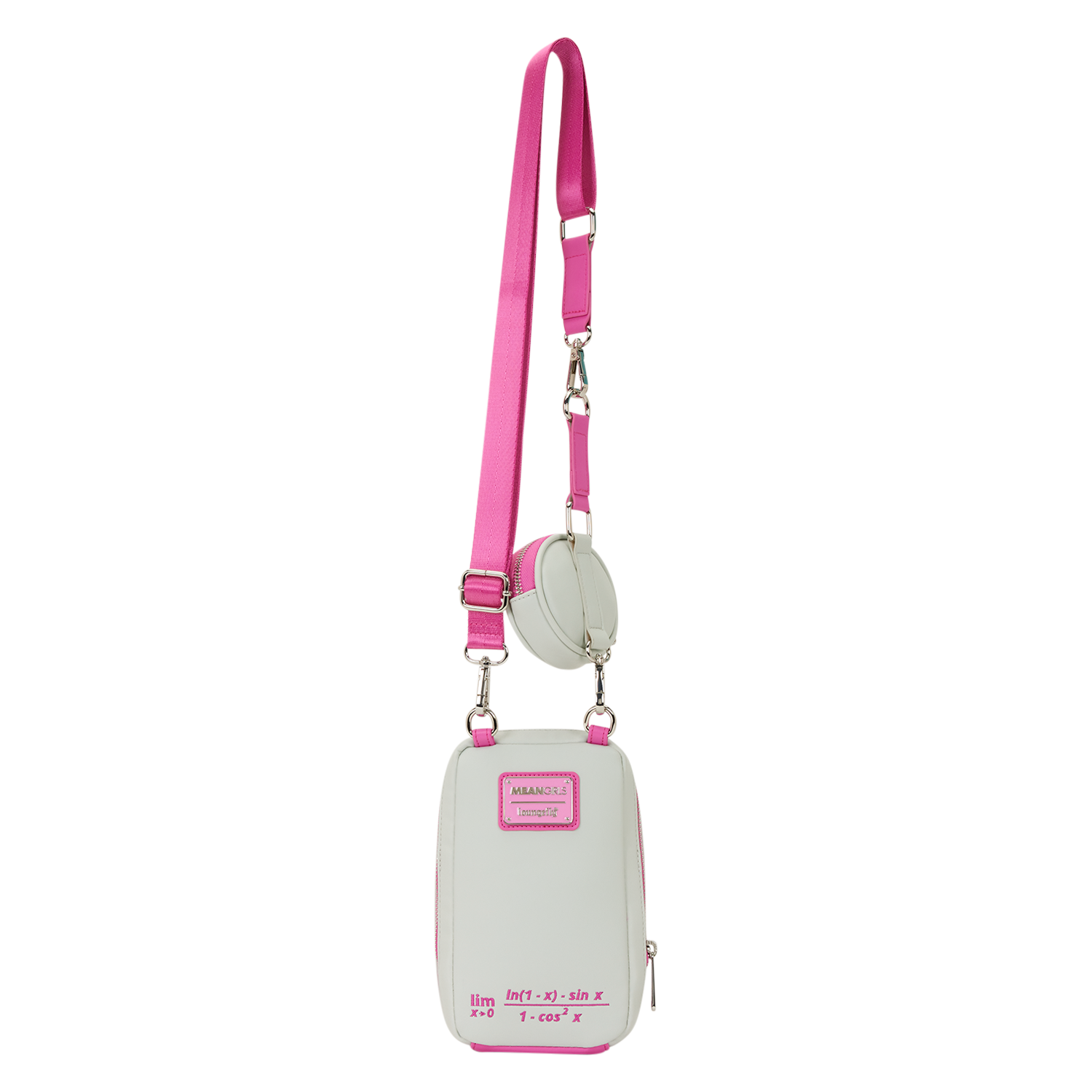Mean Girls Calculator Cell Phone Crossbody Bag with Coin Bag - Image 7