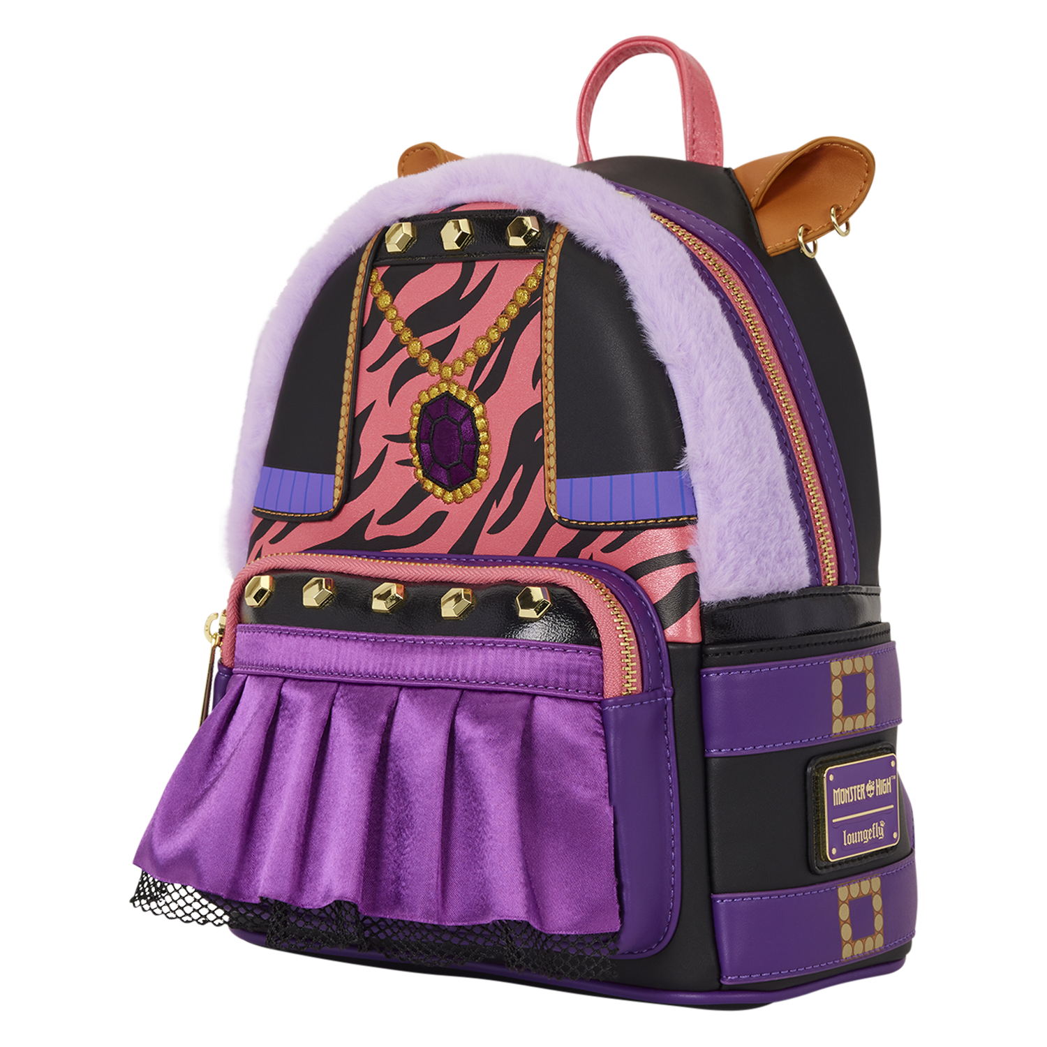 Monster High Exclusive Clawdeen Wolf Cosplay Mini Backpack with Coin Bag - Image 3