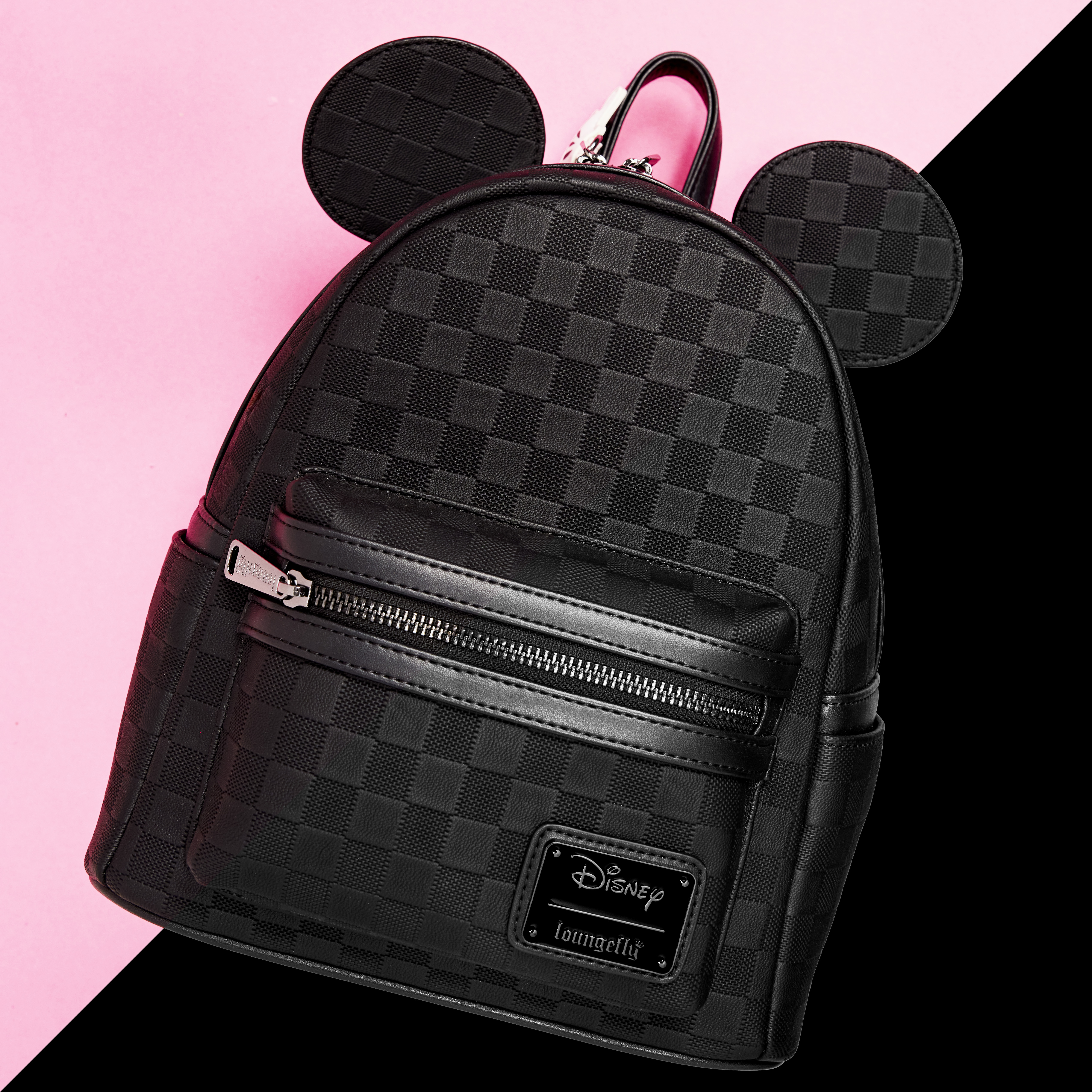 Alternative view of Mickey Mouse Checkered Texture Mini Backpack