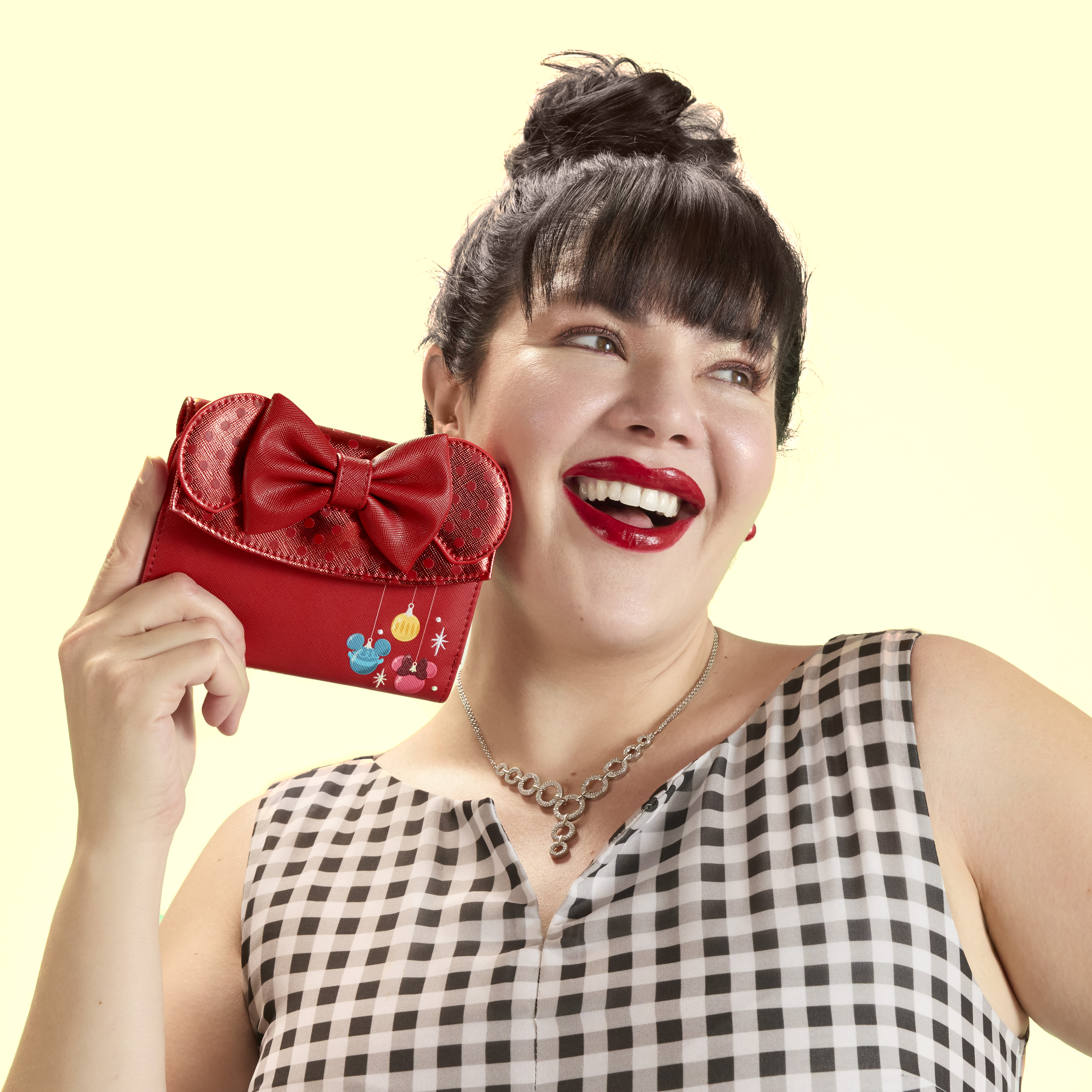 Alternative view of Minnie Mouse Exclusive Holiday Ornaments Wallet