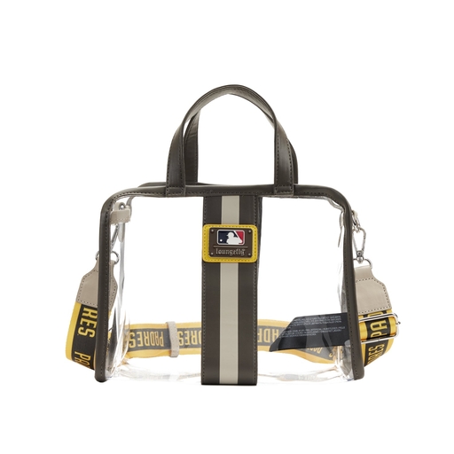 MLB SD Padres Clear Tote Crossbody Stadium Bag with Pouch - Image 5