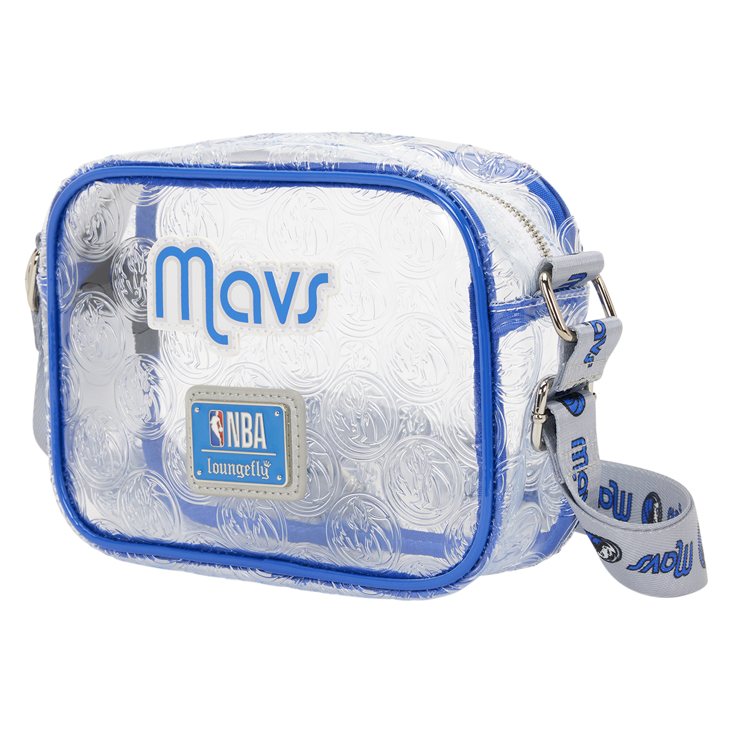 NBA Dallas Mavericks Clear Crossbody Stadium Bag - Image 3