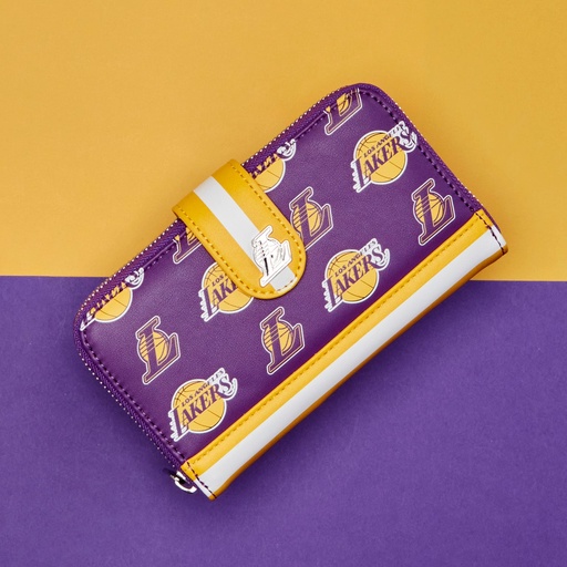 Alternative view of NBA Los Angeles Lakers Zip Around Wallet
