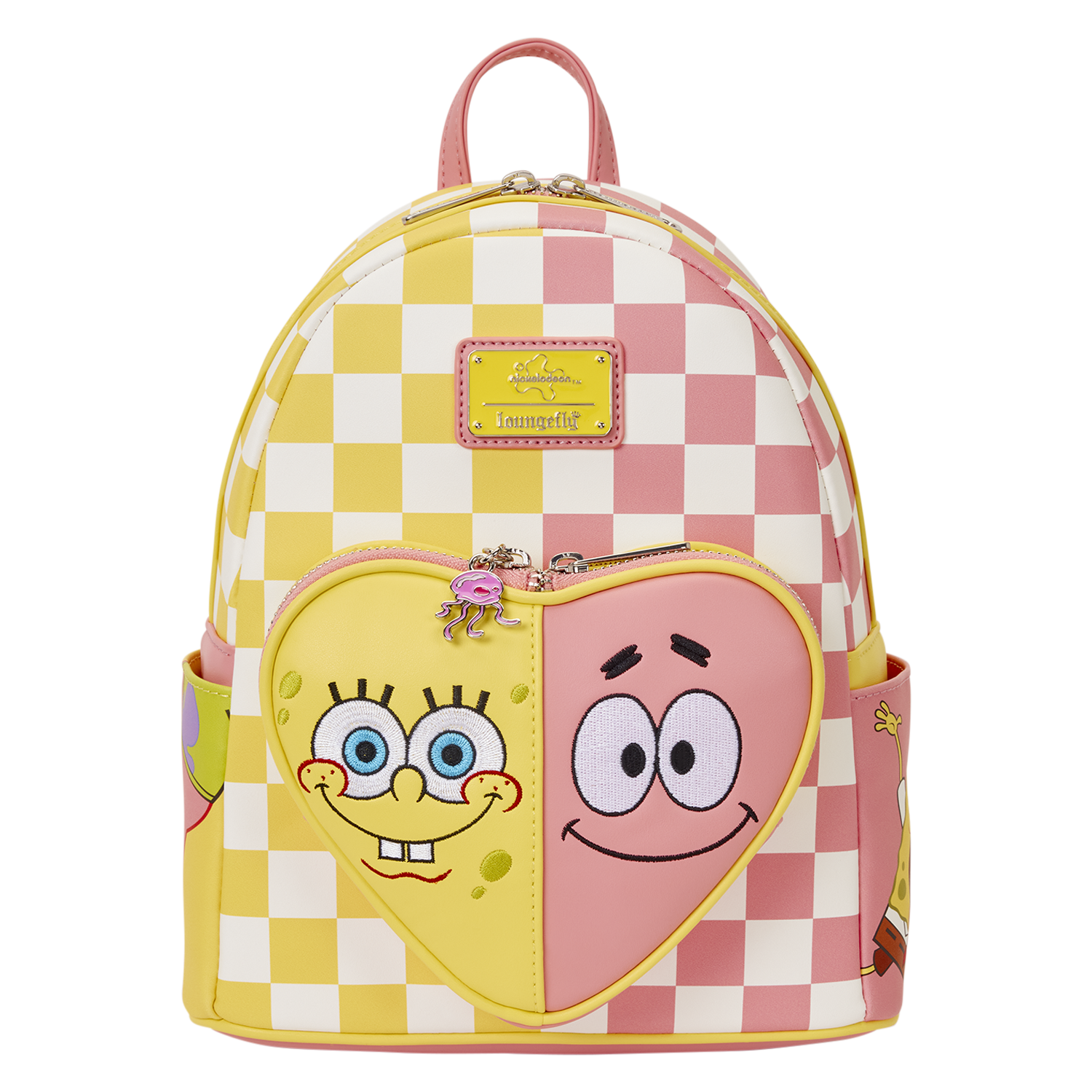 SpongeBob SquarePants & Patrick Star Checkered Mini Backpack