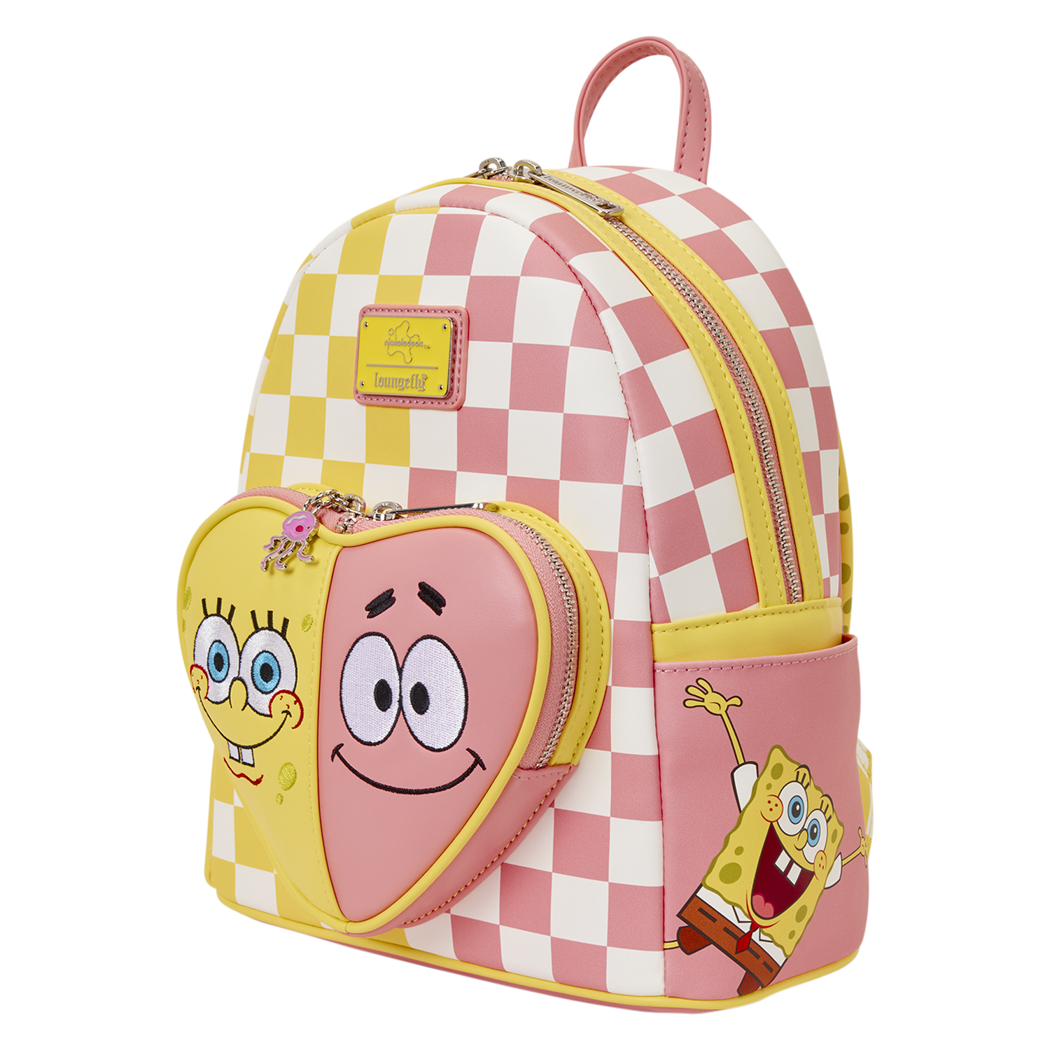SpongeBob SquarePants & Patrick Star Checkered Mini Backpack - Image 5
