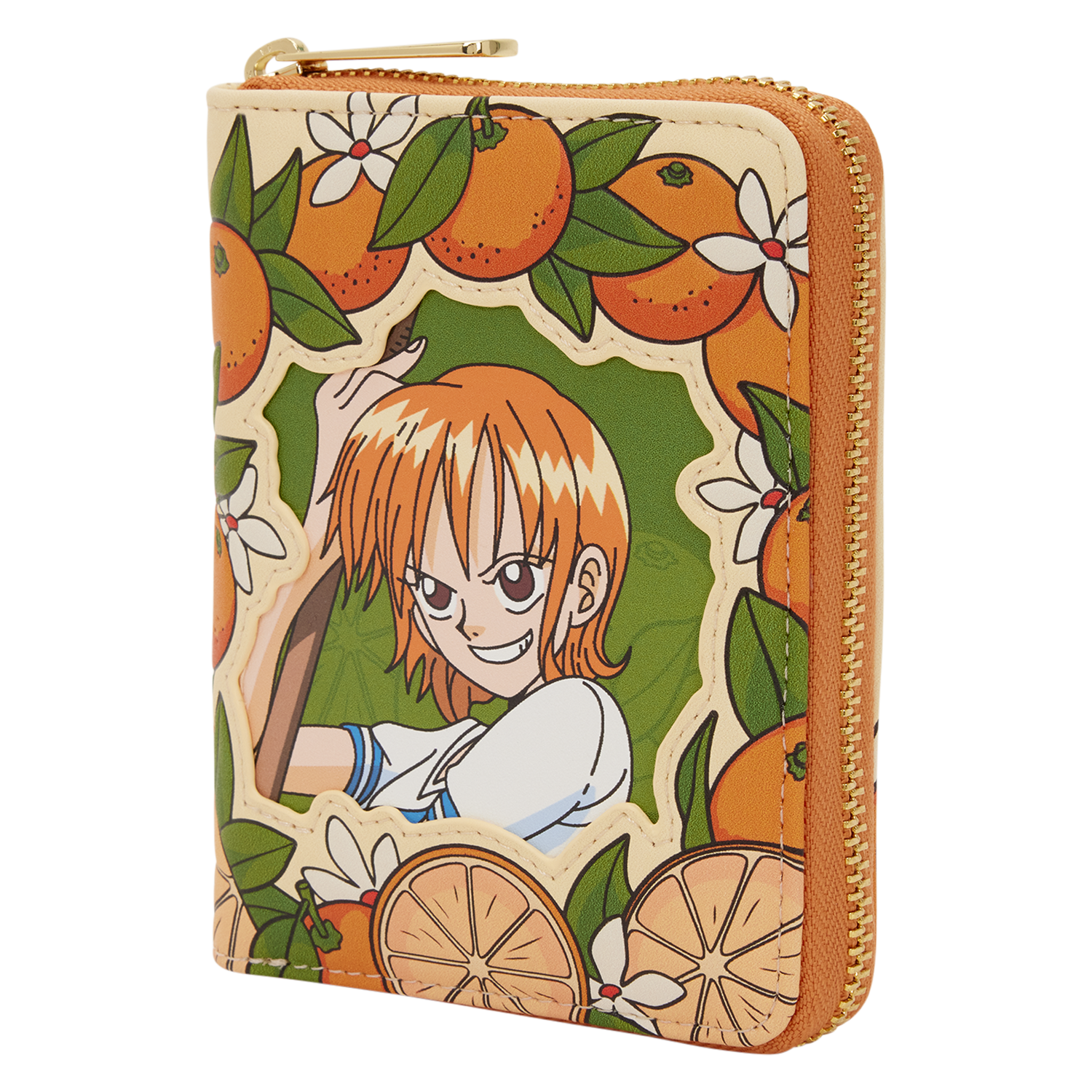 One Piece Exclusive Nami & Tangerines Zip Around Wallet - Image 3