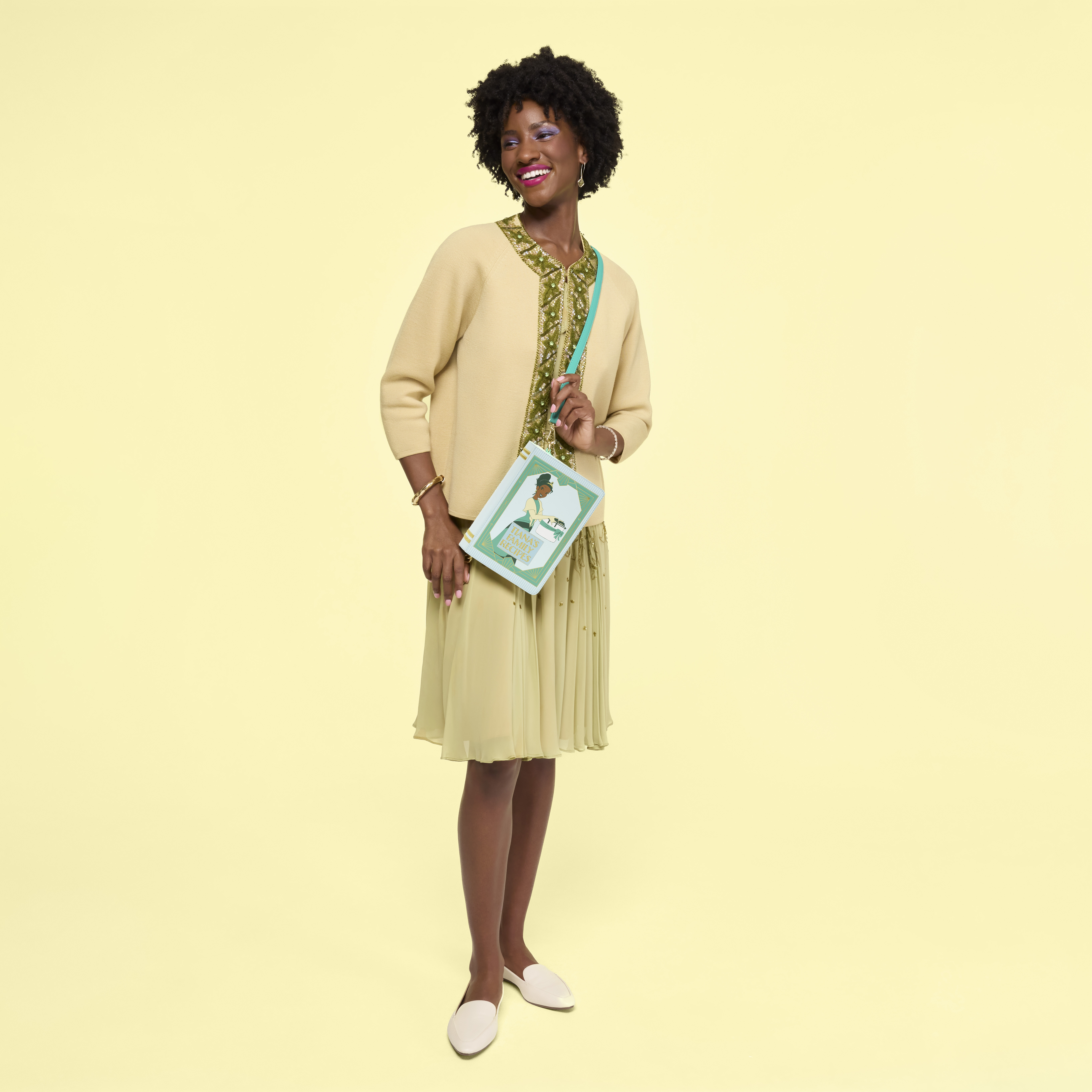 The Princess and the Frog Tiana Recipe Book Crossbody Bag - Image 3