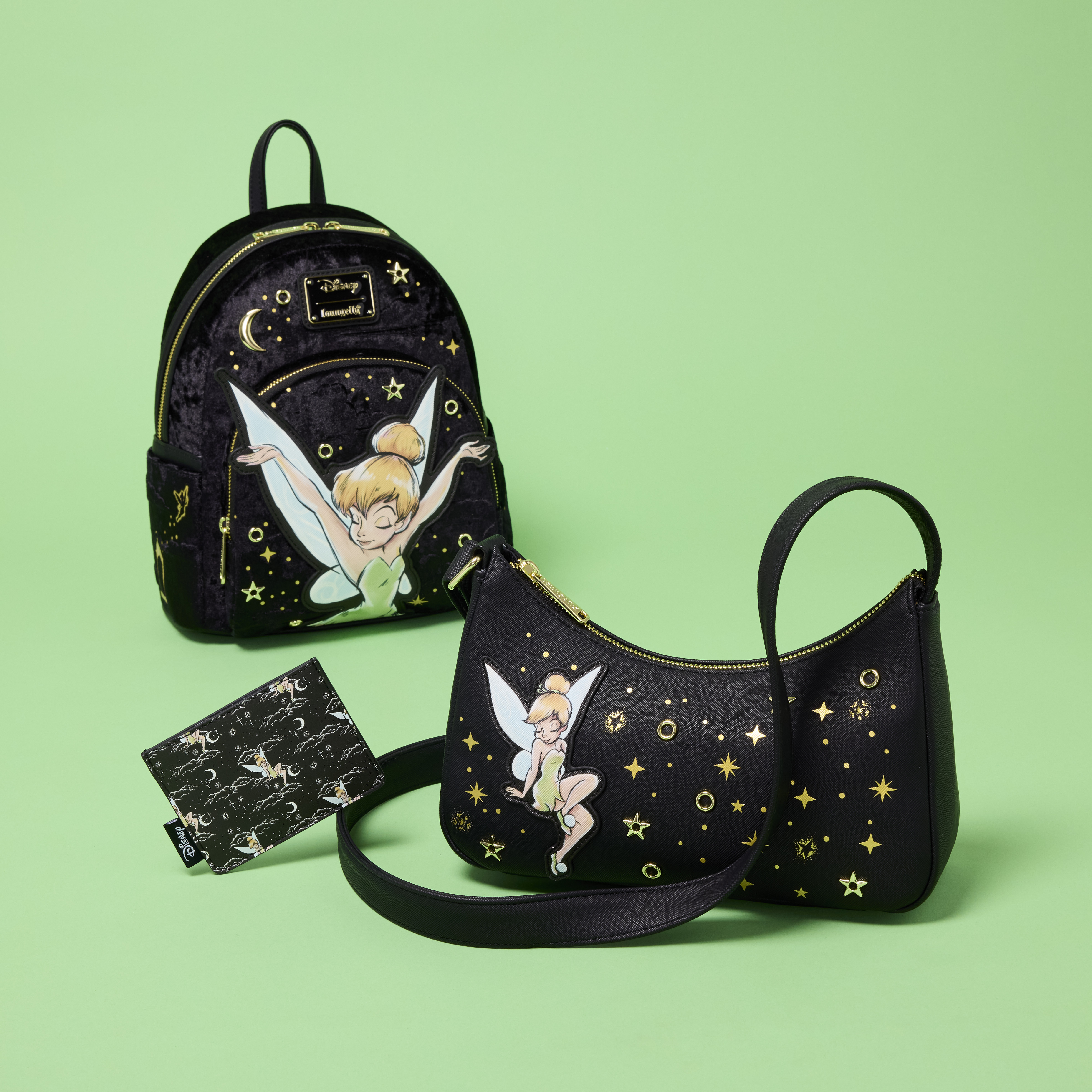 Tinker Bell Pixie Dust Velvet Mini Backpack - Image 3