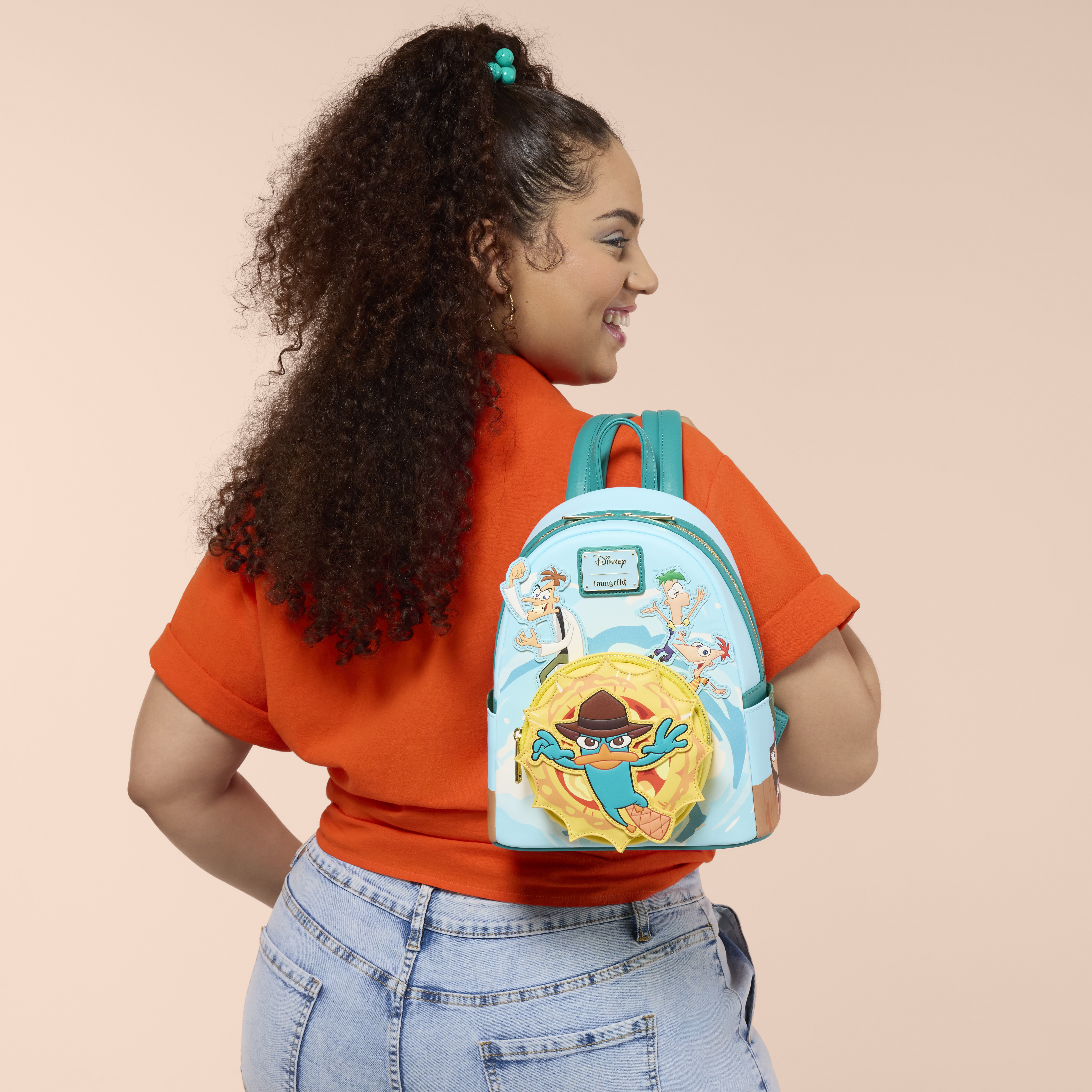 Phineas & Ferb Light-Up Mini Backpack - Image 3