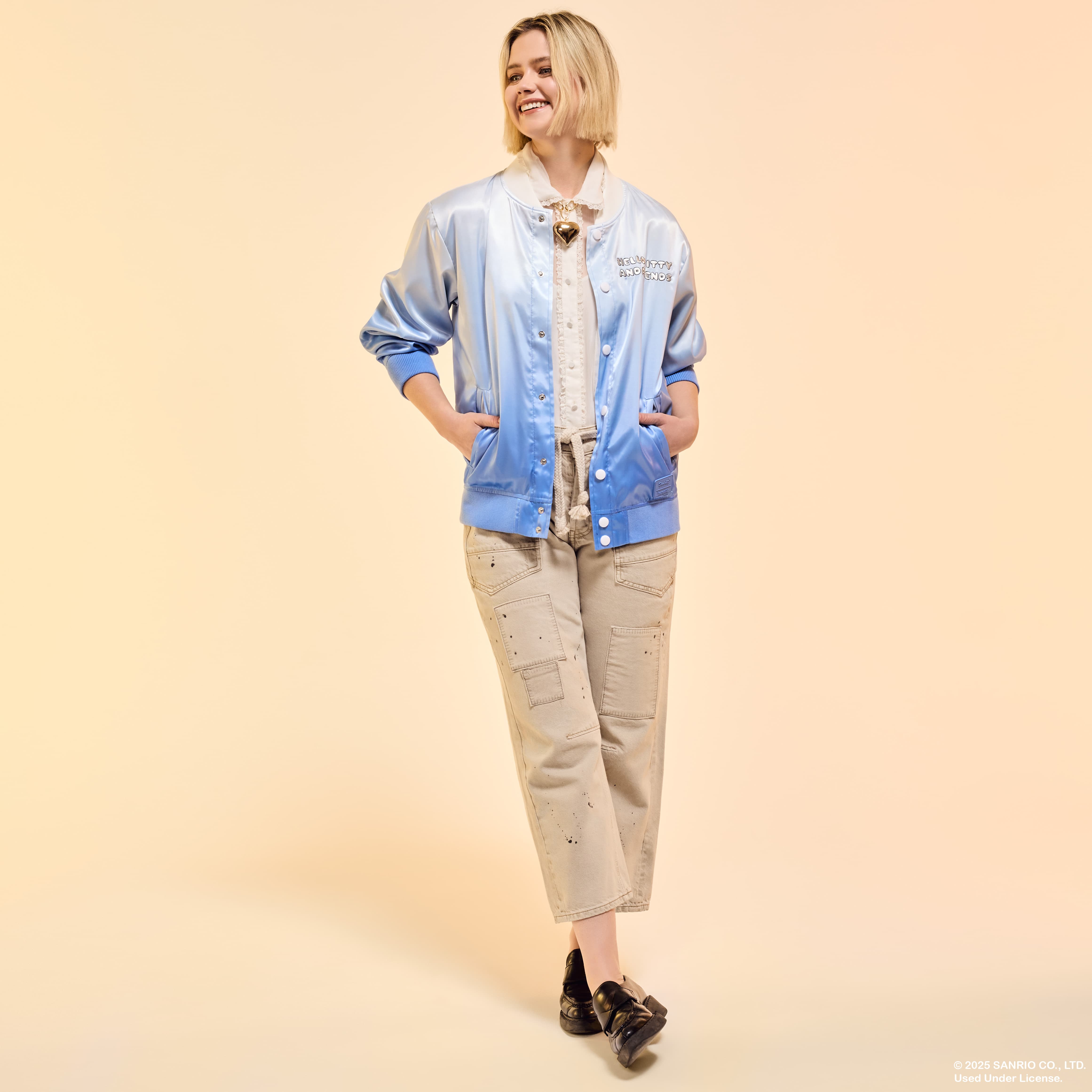 Alternative view of Sanrio Hello Kitty & Friends Unisex Bomber Jacket