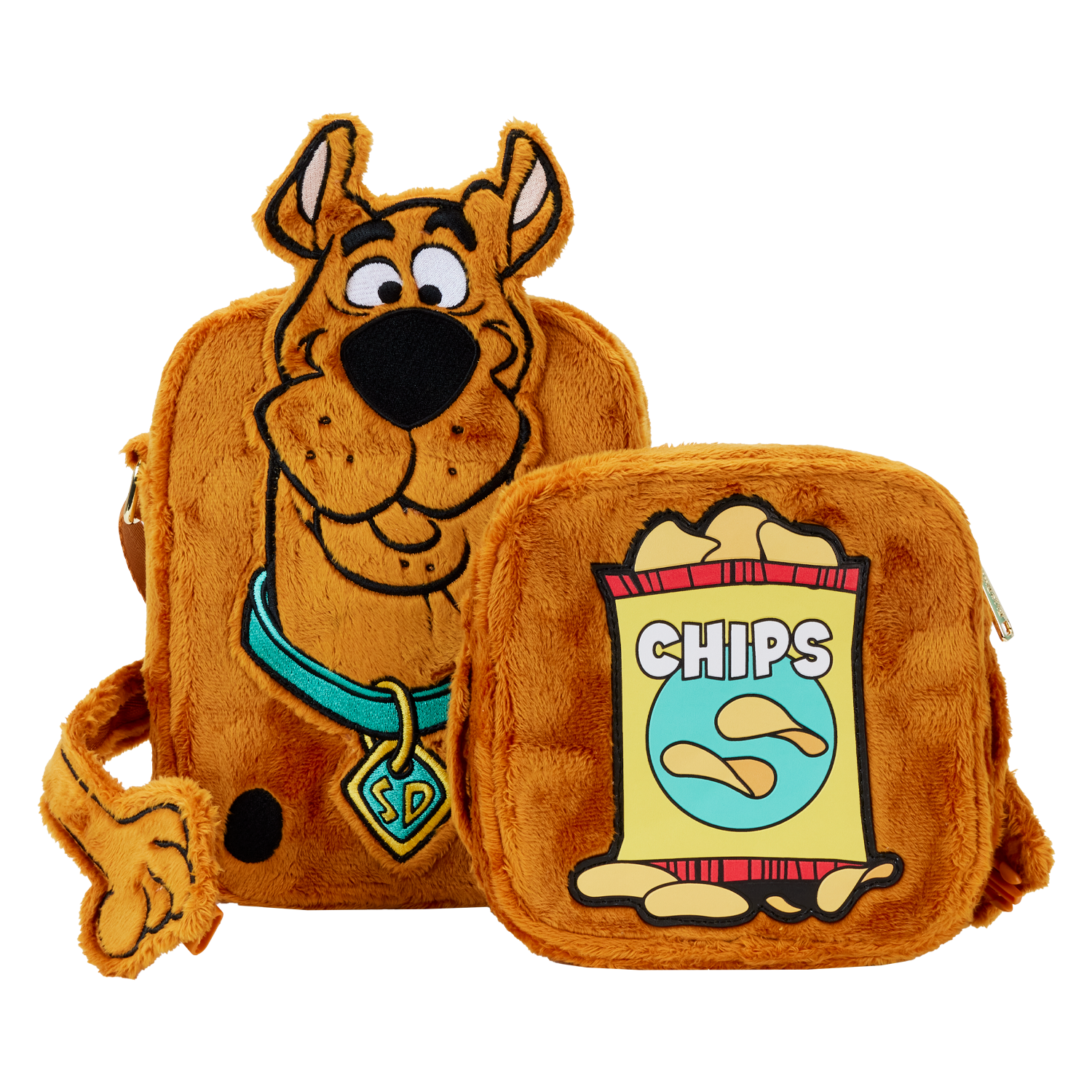 Scooby-Doo Snacks Crossbuddies Cosplay Crossbody Bag with Coin Bag - Image 5