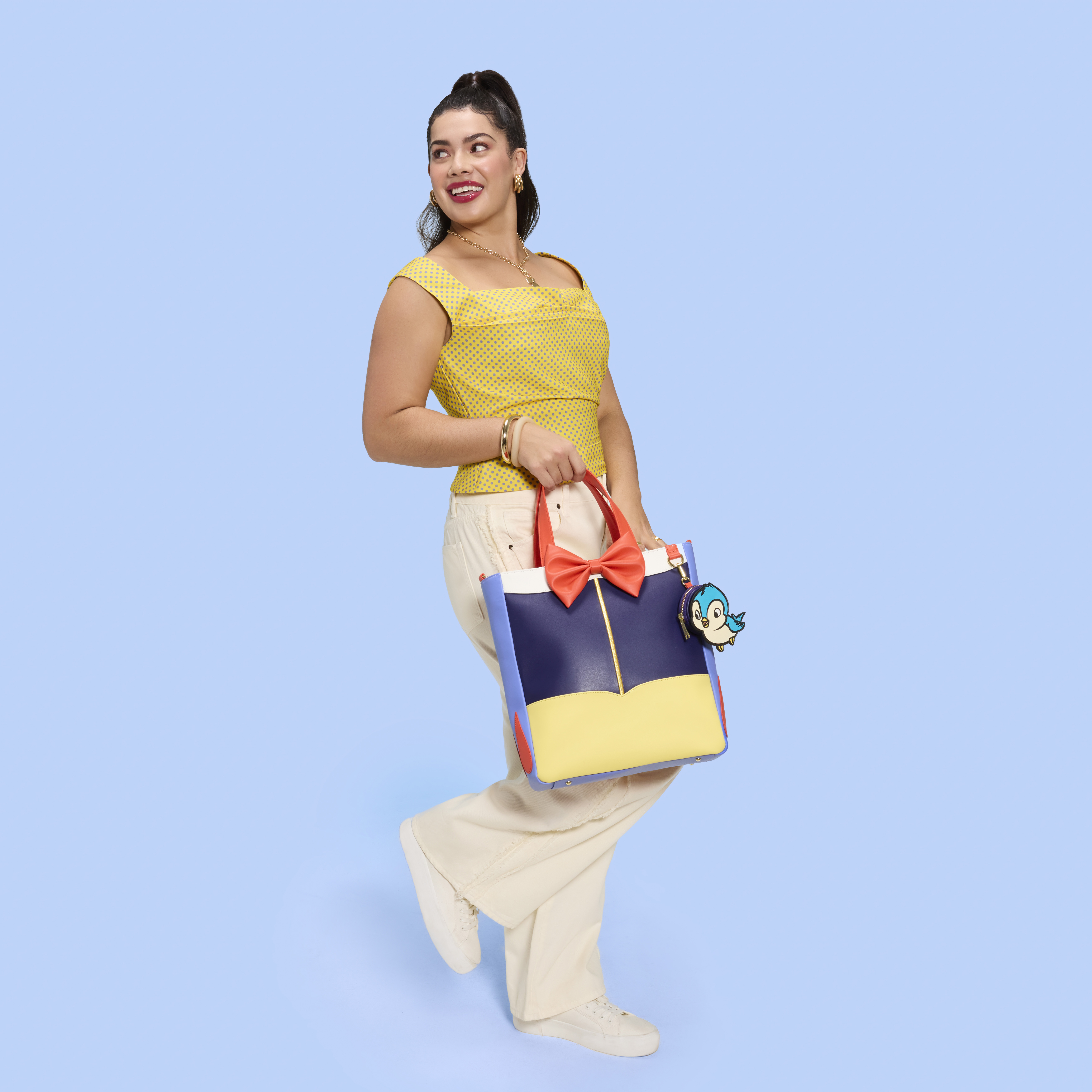 Alternative view of Snow White Exclusive Cosplay Tote Crossbody Bag with Coin Bag