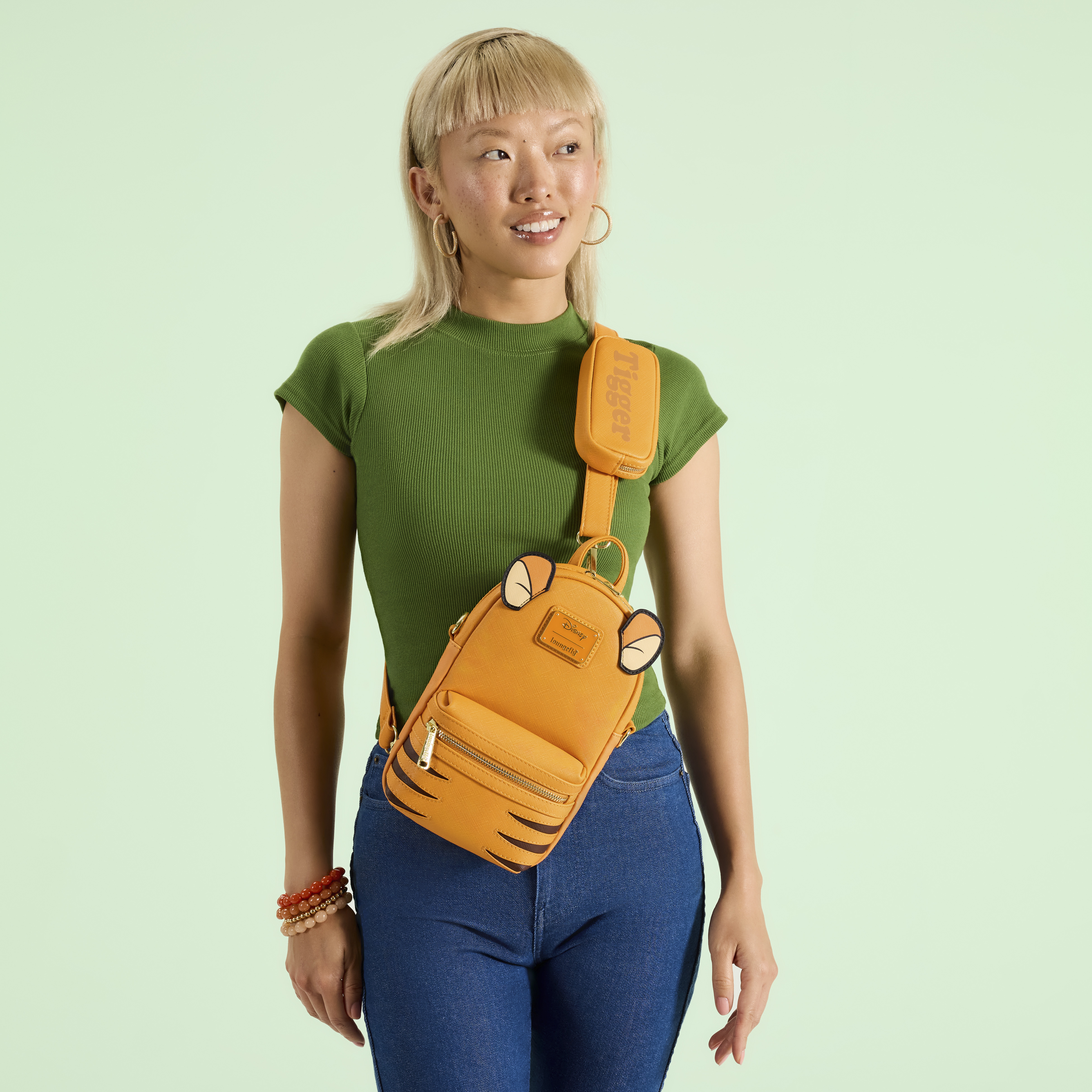 Winnie the Pooh Exclusive Tigger Cosplay Sling Crossbody Bag with Coin Bag - Image 3