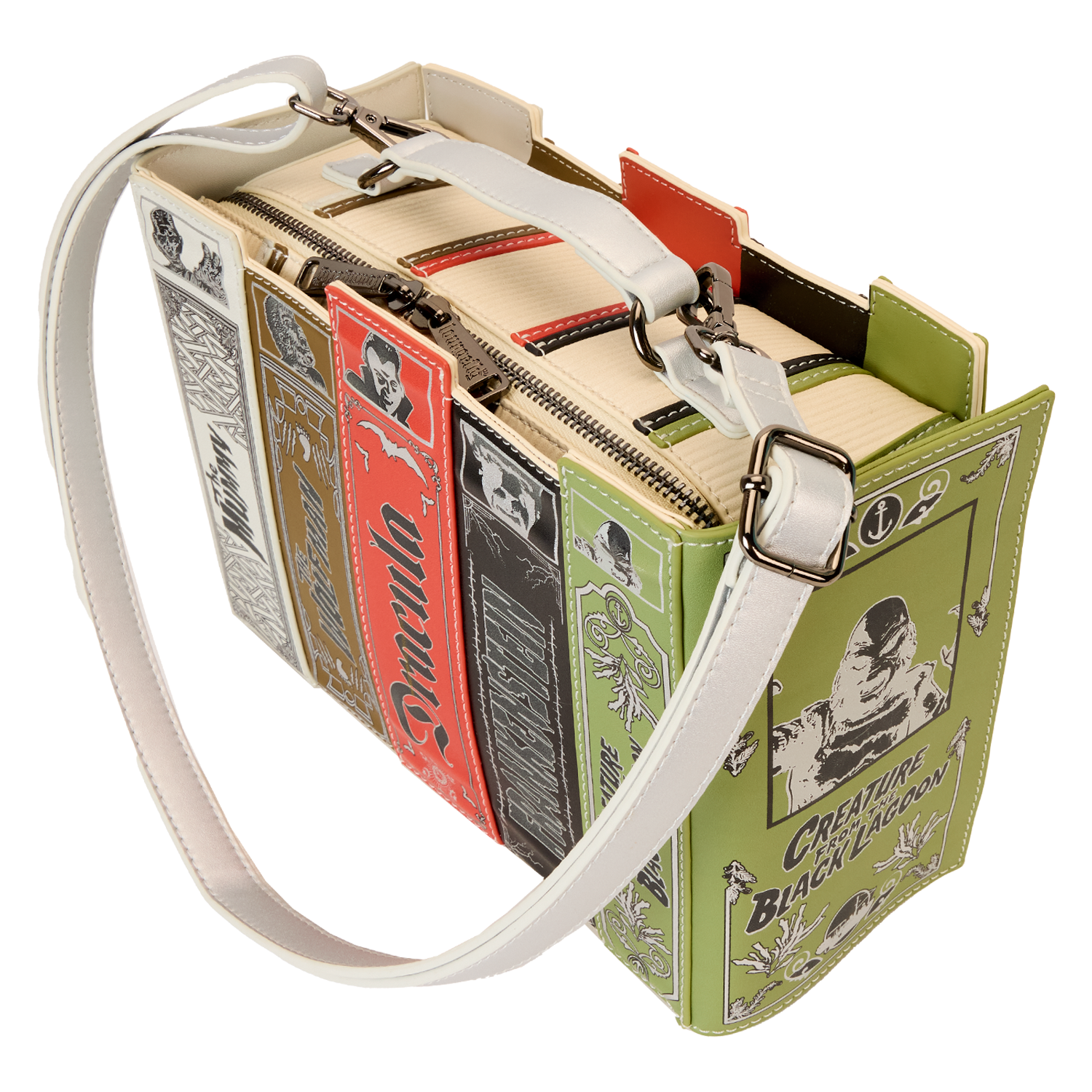 Universal Monsters Exclusive Books Collection Glow Crossbody Bag - Image 5