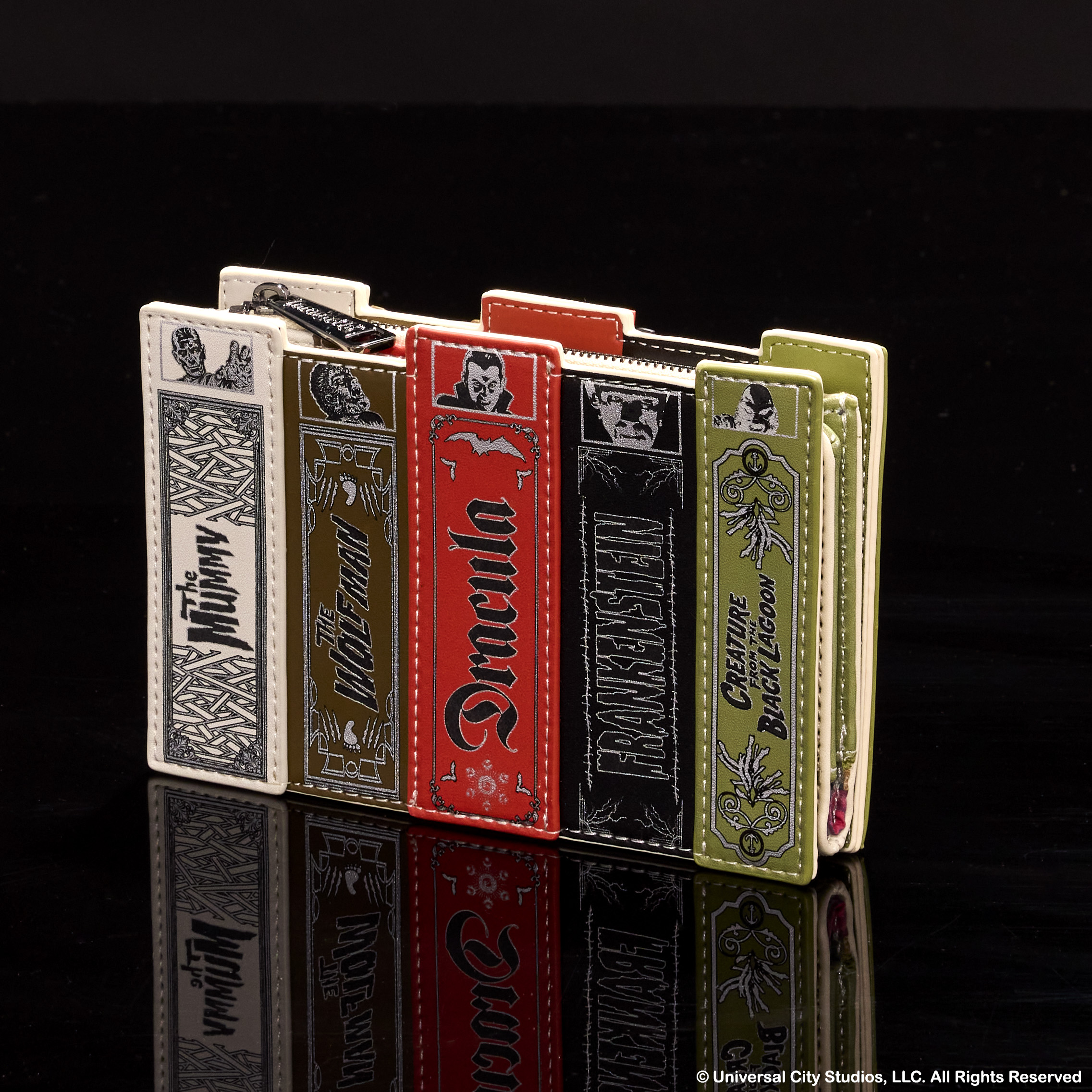 Alternative view of Universal Monsters Exclusive Books Collection Glow Flap Wallet