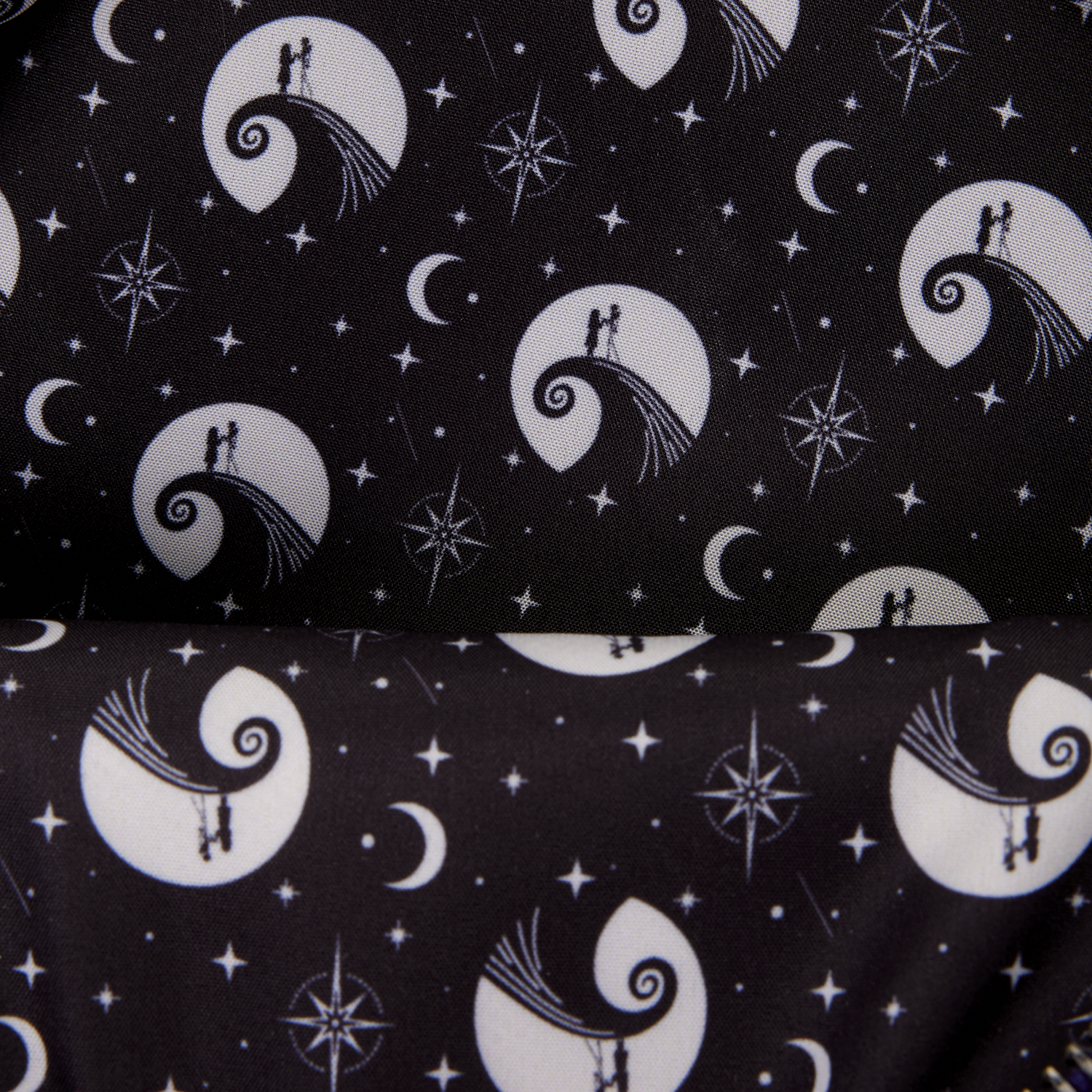 The Nightmare Before Christmas Jack Skellington & Sally Night Sky Mini Backpack - Image 5