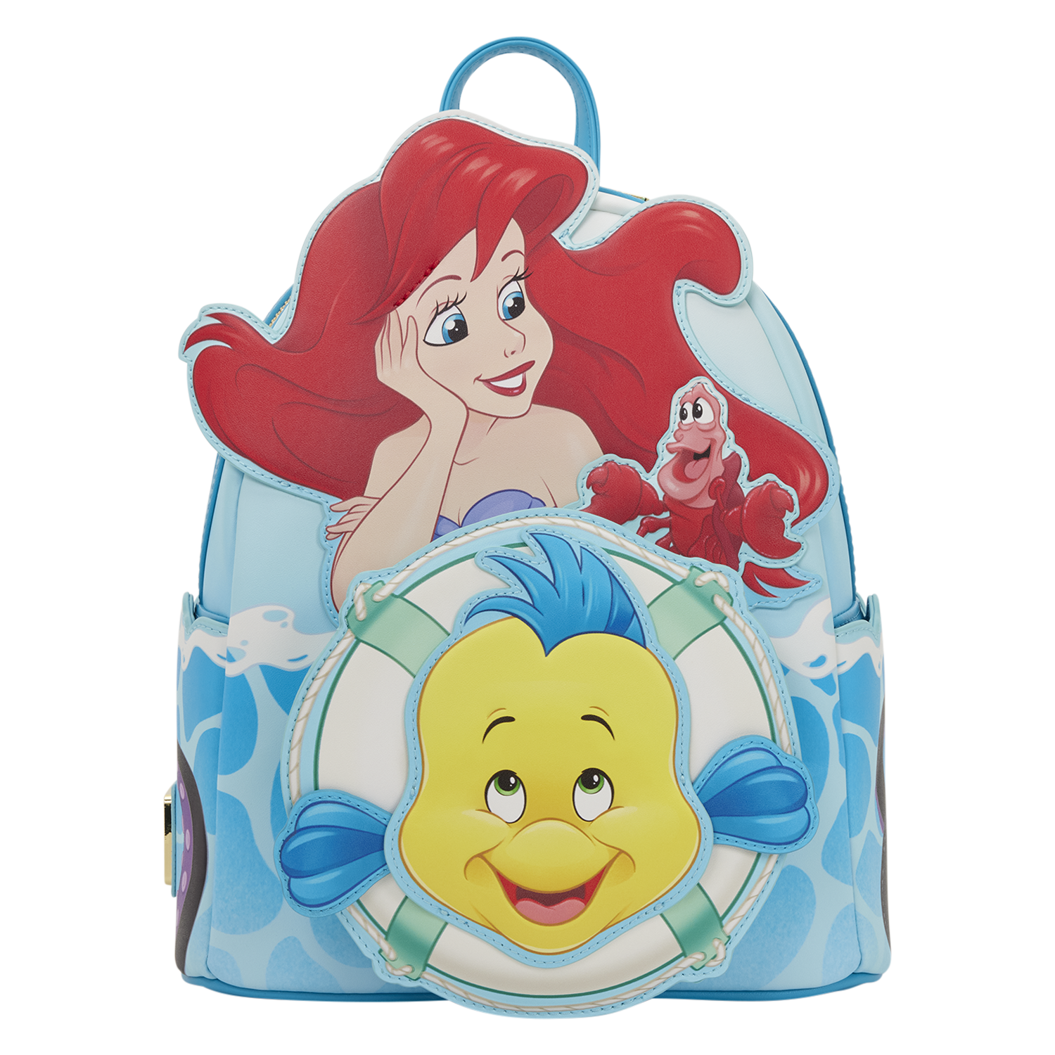 The Little Mermaid Exclusive Ariel, Flounder, & Sebastian Mini Backpack