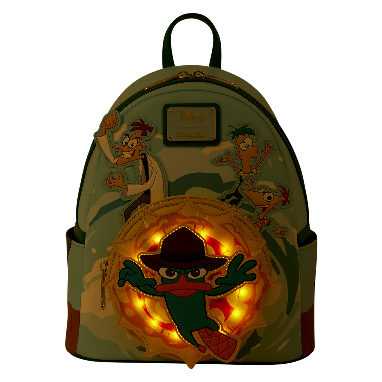 Phineas & Ferb Light-Up Mini Backpack - Image 5