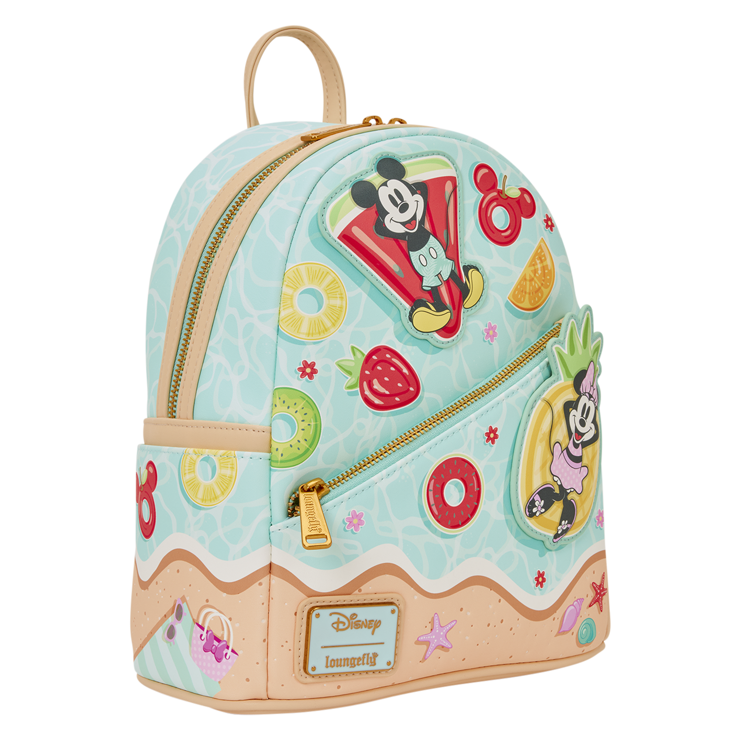 Mickey & Minnie Beach Fun Mini Backpack - Image 5