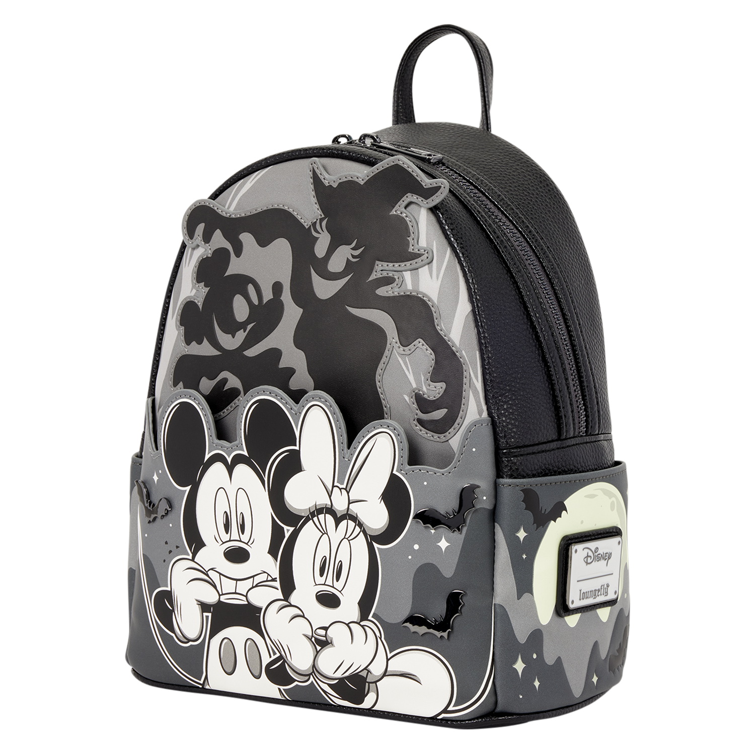 Mickey & Minnie Ghost Light-Up Glow Mini Backpack - Image 4