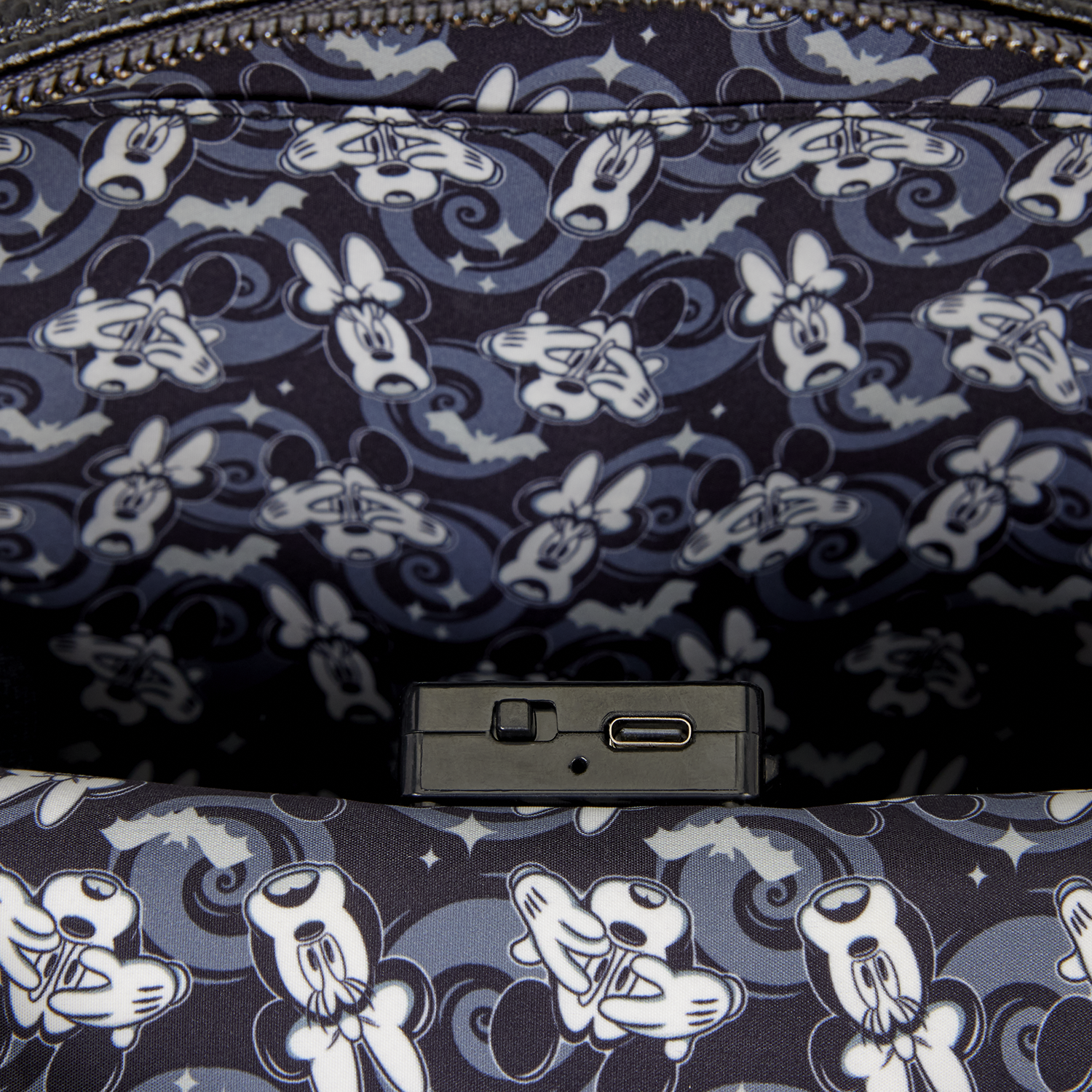 Mickey & Minnie Ghost Light-Up Glow Mini Backpack - Image 8
