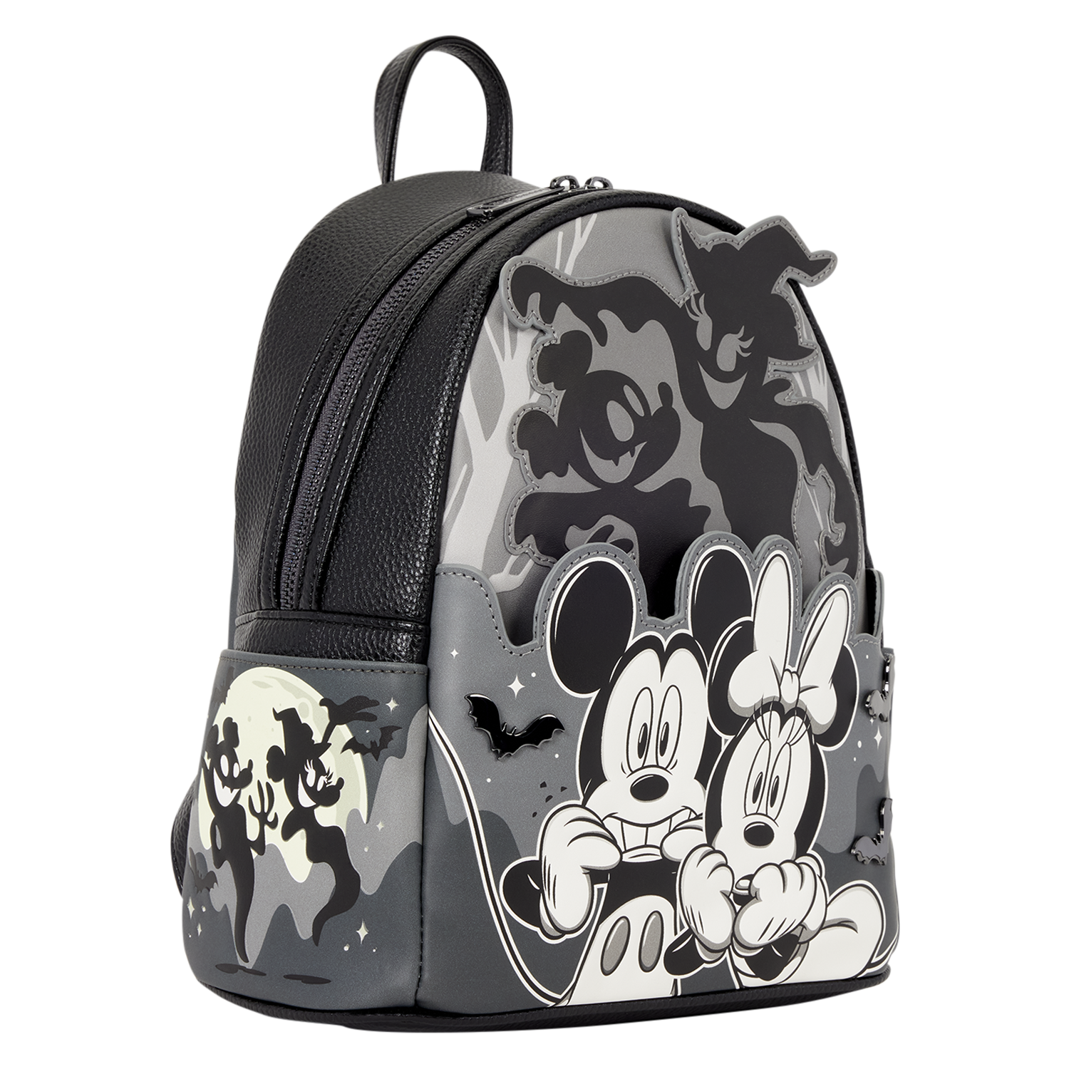 Mickey & Minnie Ghost Light-Up Glow Mini Backpack - Image 5