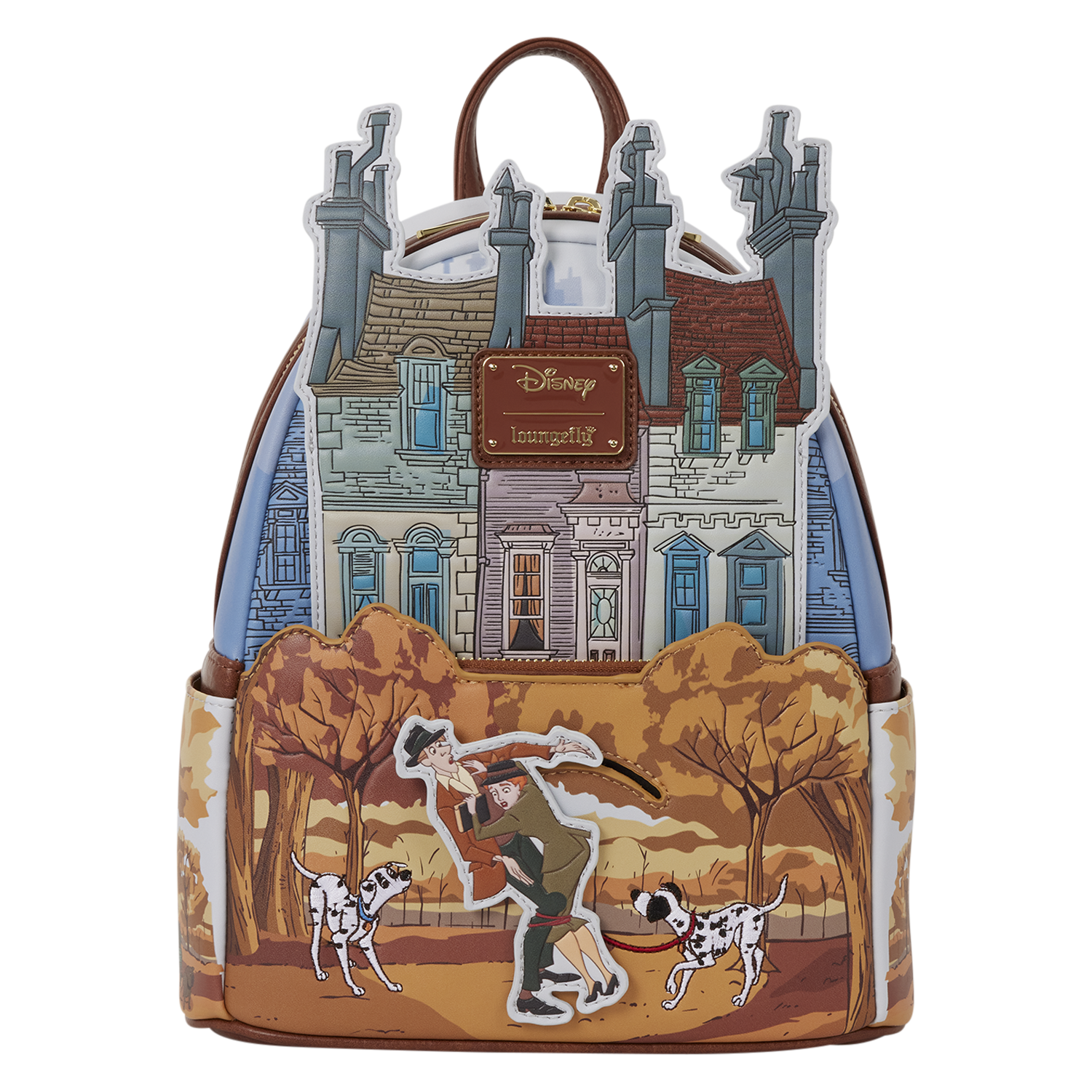 101 Dalmatians Roger & Anita Scene Mini Backpack