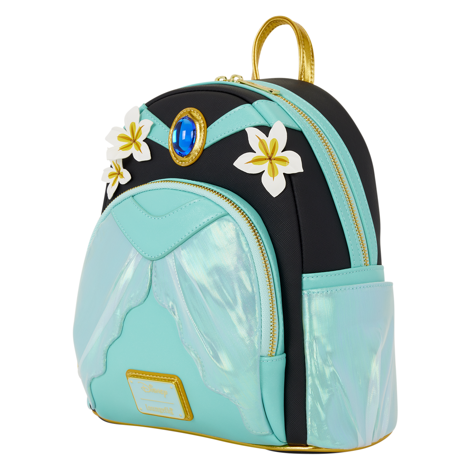 Disney Princess Jasmine Glitter Cosplay Mini Backpack - Image 3