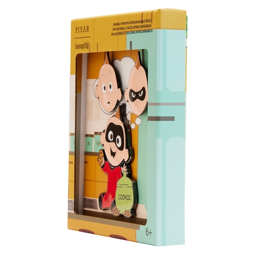Alternative view of The Incredibles Jack Jack Mixed Emotions Pin Set