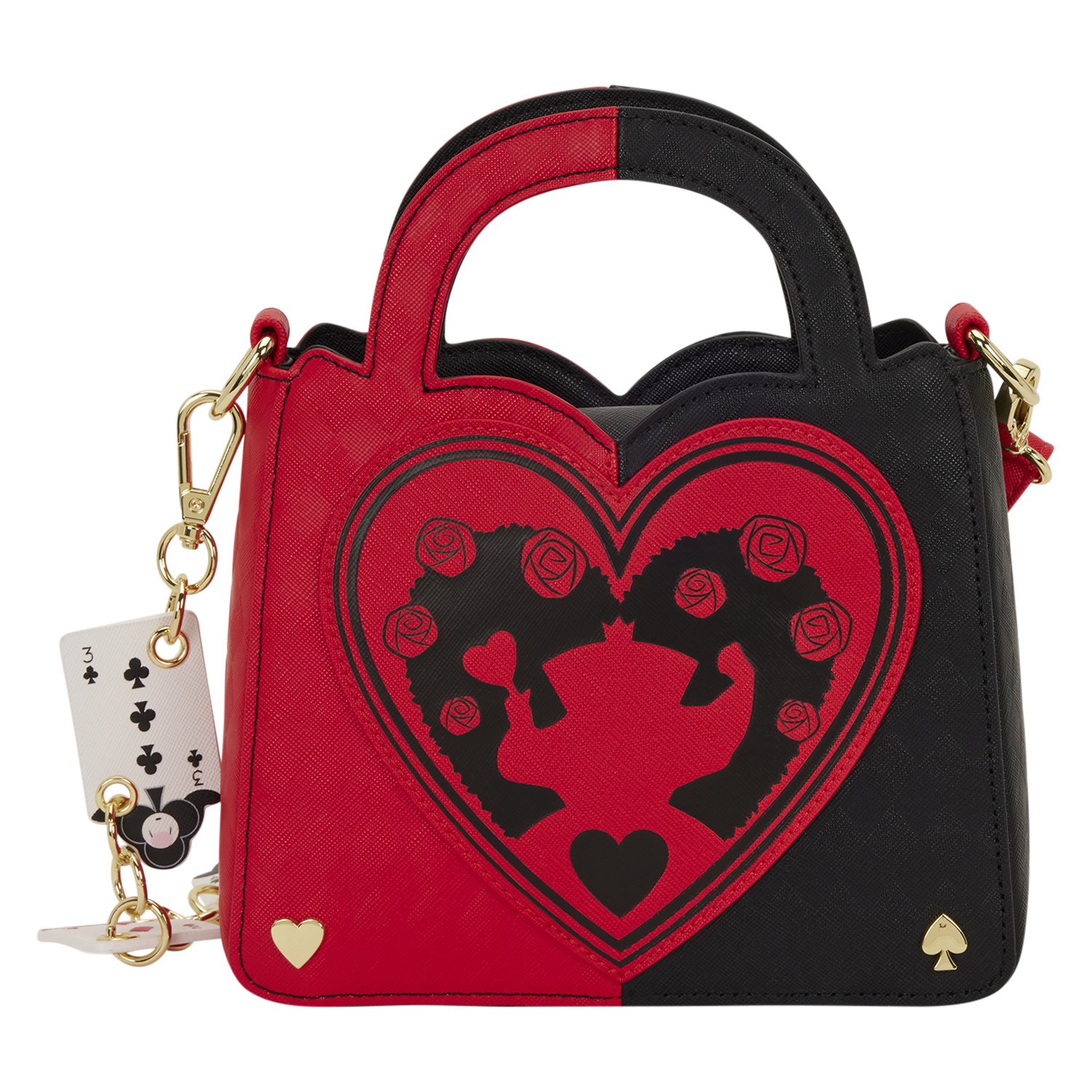 Alice in Wonderland Exclusive Queen of Hearts Crossbody Bag