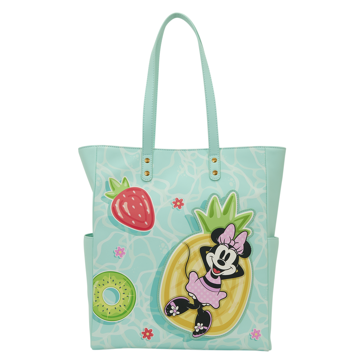 Mickey & Minnie Beach Fun Tote Bag