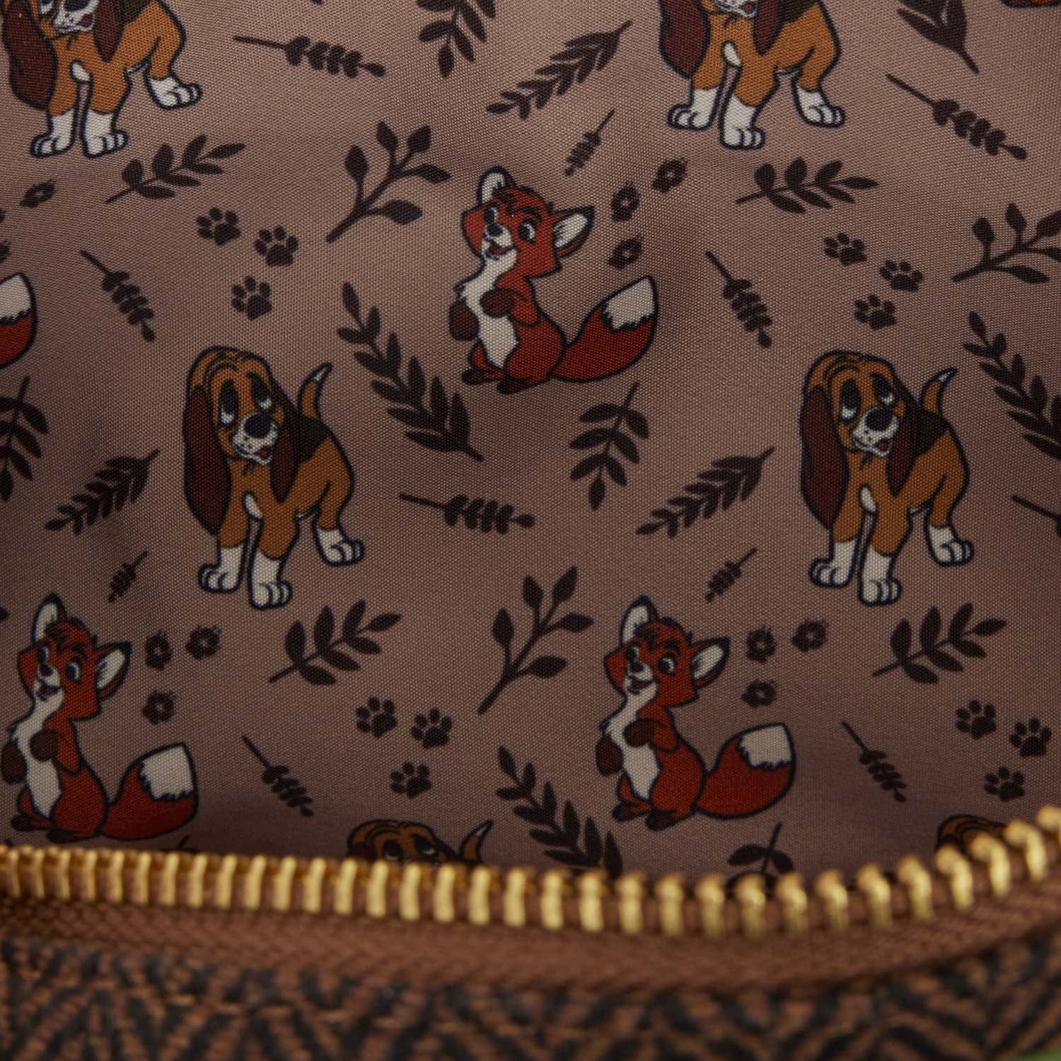The Fox and the Hound Tod & Copper Sling Crossbody Bag with Coin Bag - Image 8