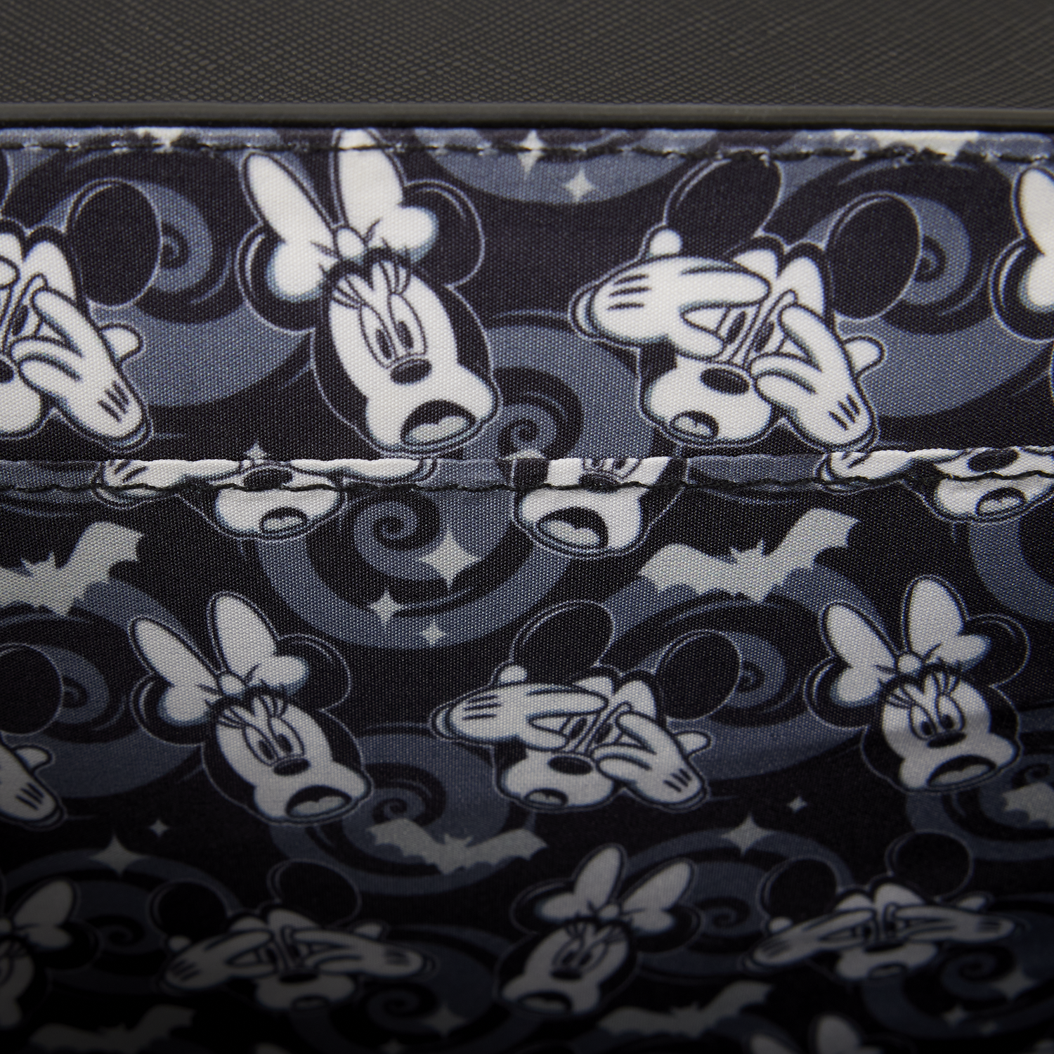 Mickey & Minnie Spiderweb & Bats Crossbody Bag - Image 5